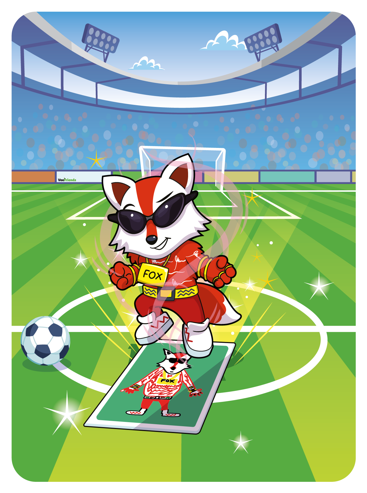 Gary Vaynerchuk - VeeFriends Series 2 - Flex'n Fox #3114 - NFT # 3114