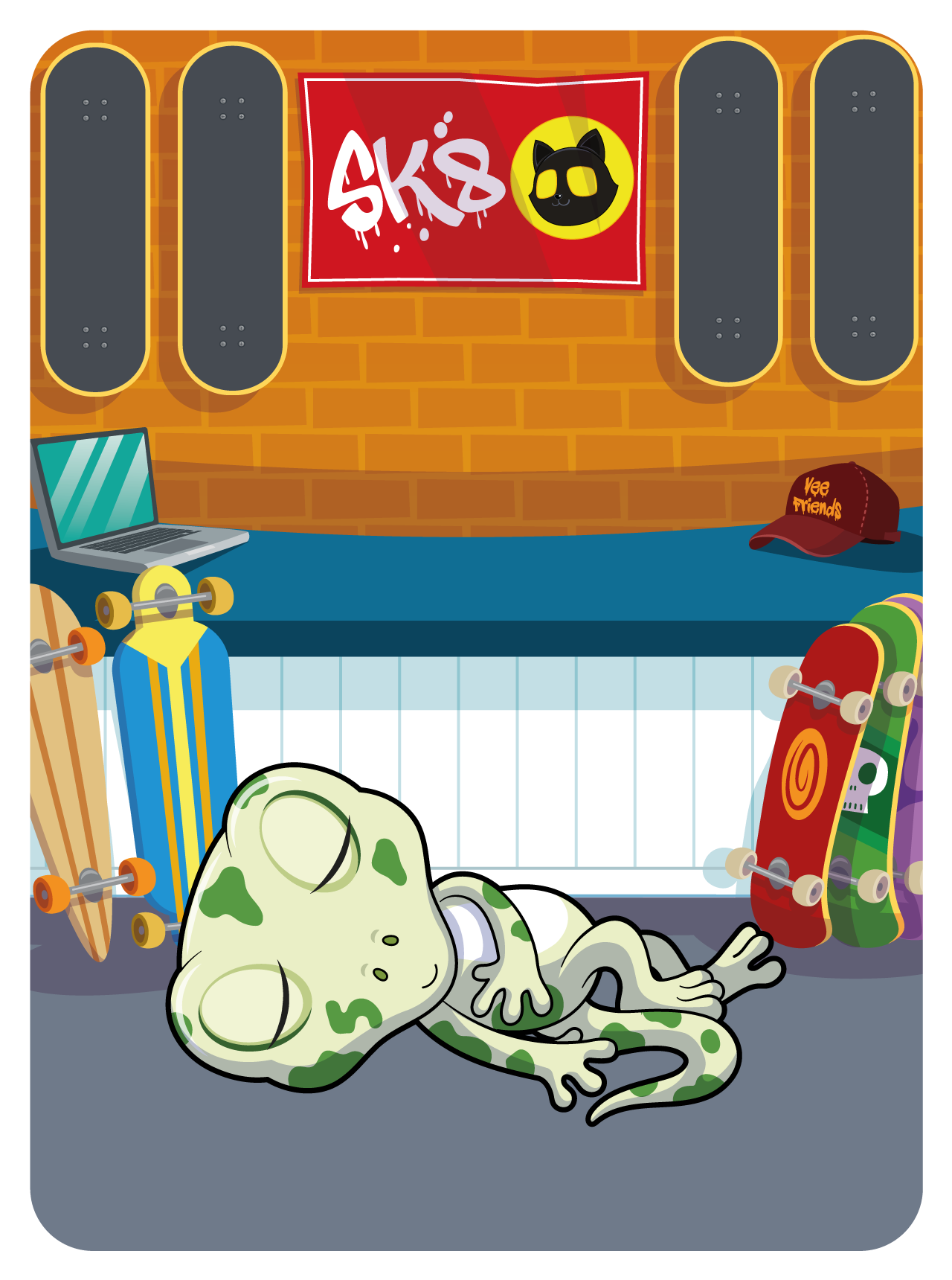 Gary Vaynerchuk - VeeFriends Series 2 - Gutsy Gecko #31151 - NFT # 31151