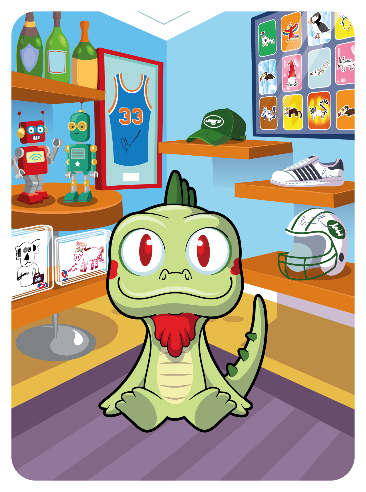 Gary Vaynerchuk - VeeFriends Series 2 - Intuitive Iguana #31188 - NFT # 31188