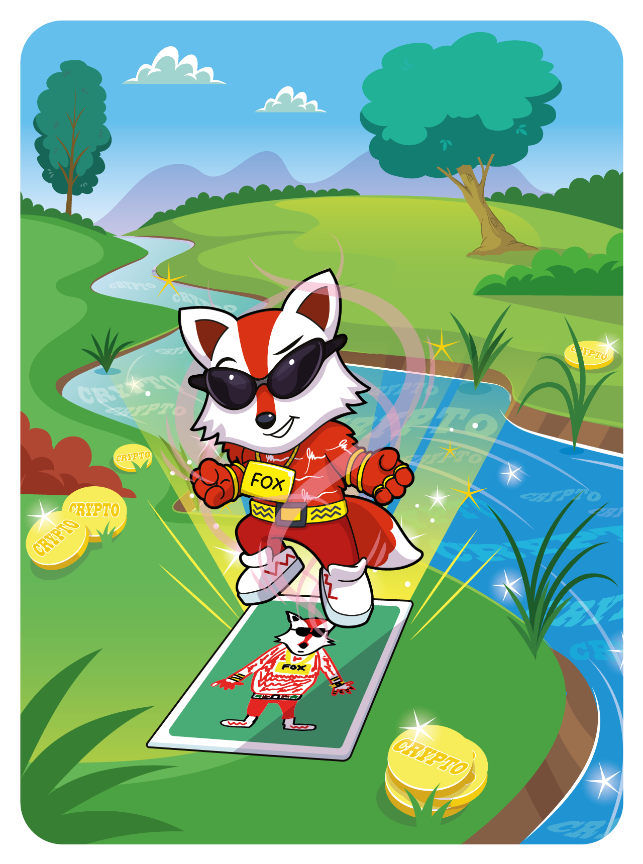 Gary Vaynerchuk - VeeFriends Series 2 - Flex'n Fox #3123 - NFT # 3123