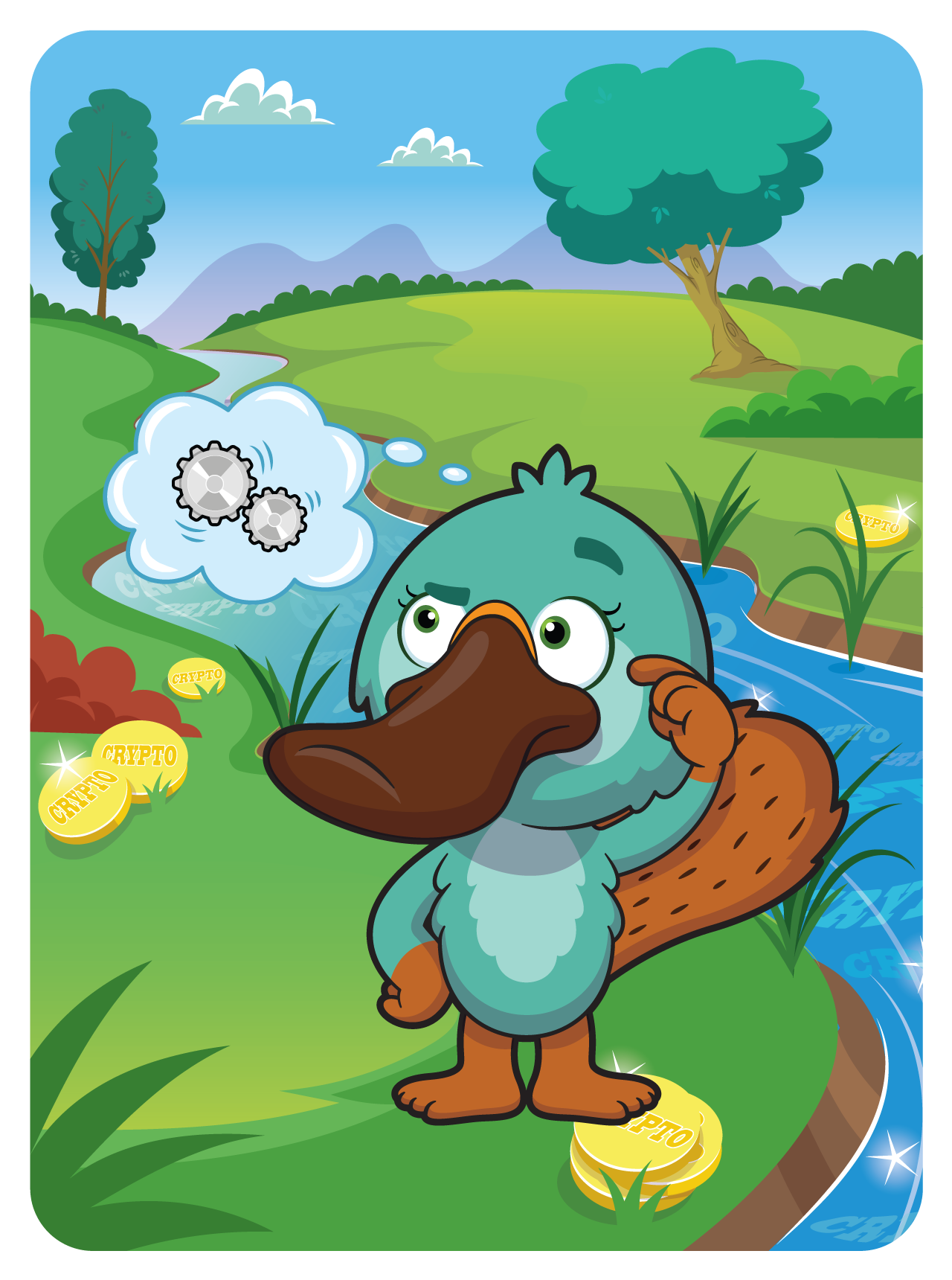 Gary Vaynerchuk - VeeFriends Series 2 - Pleasant Platypus #31341 - NFT # 31341