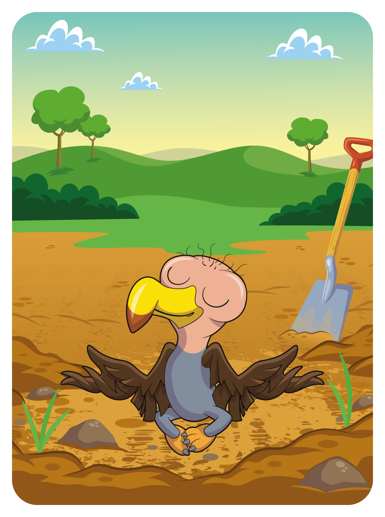 Bubbly Buzzard #31627