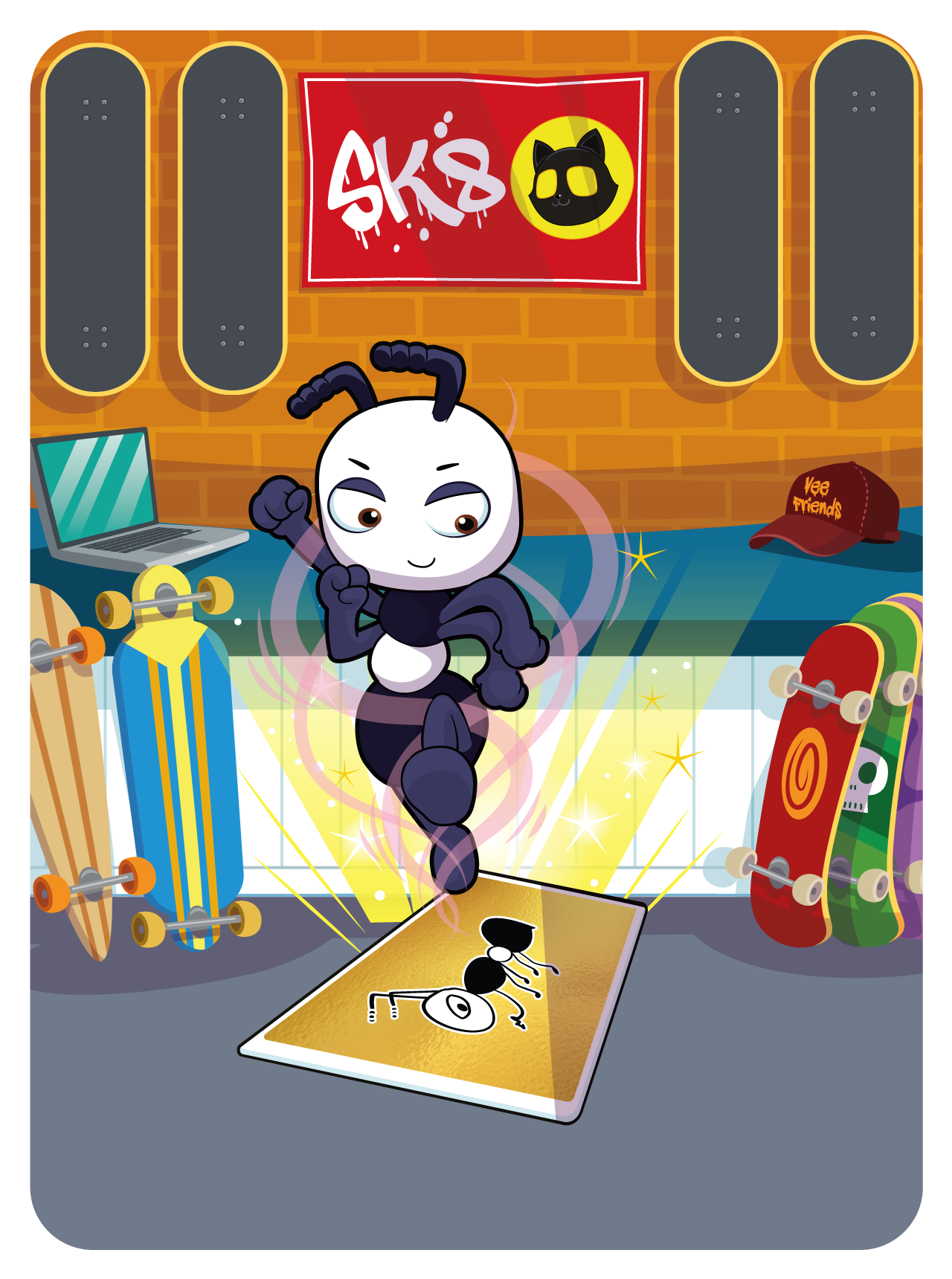 Gary Vaynerchuk - VeeFriends Series 2 - Accountable Ant #317 - NFT # 317