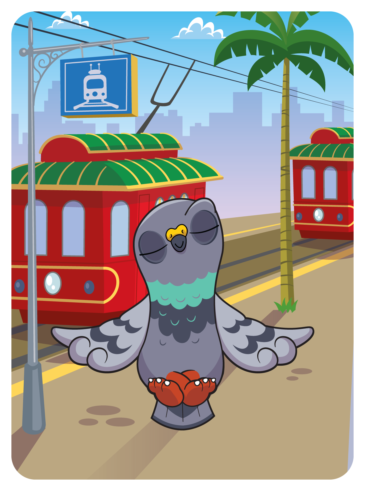 Gary Vaynerchuk - VeeFriends Series 2 - Perspective Pigeon #31840 - NFT # 31840