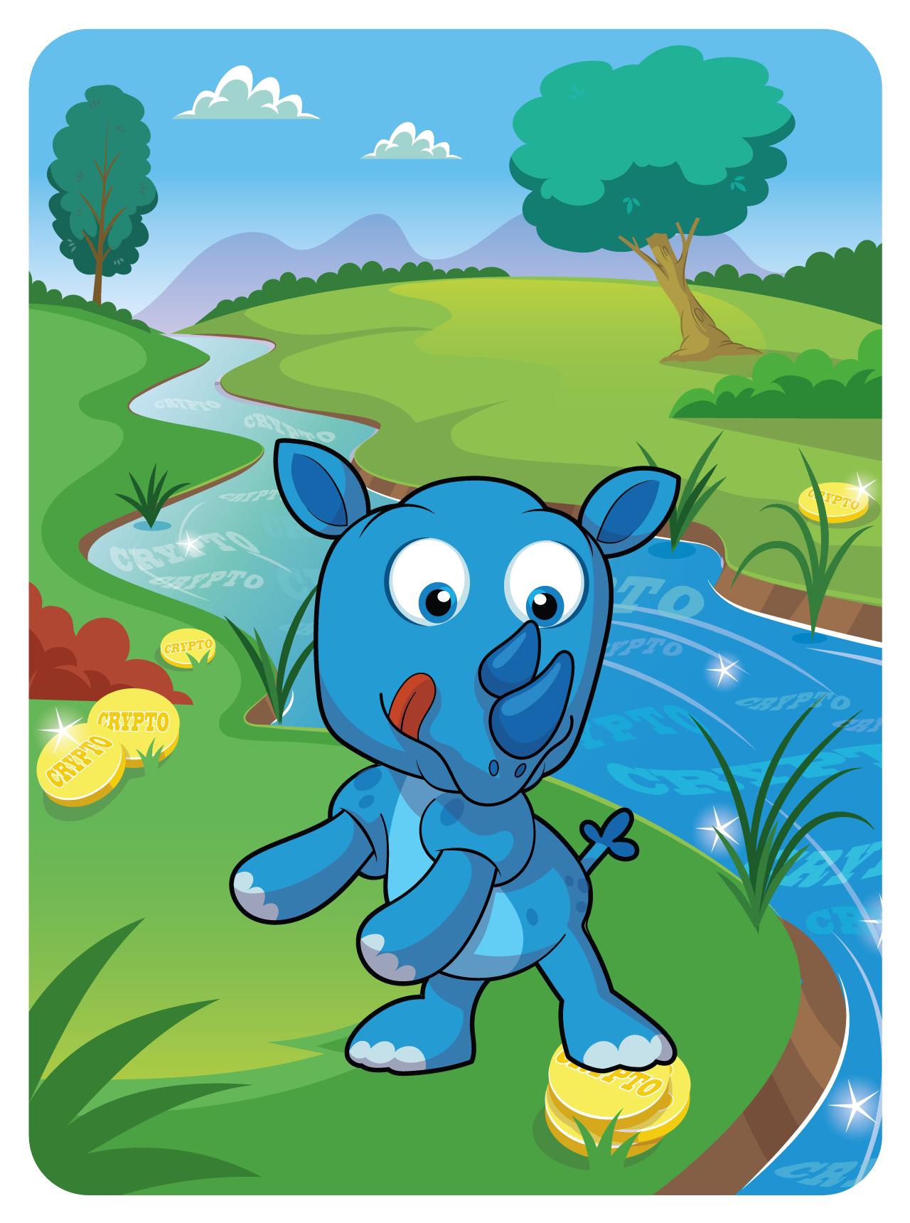 Gary Vaynerchuk - VeeFriends Series 2 - Reflective Rhinoceros #31845 - NFT # 31845