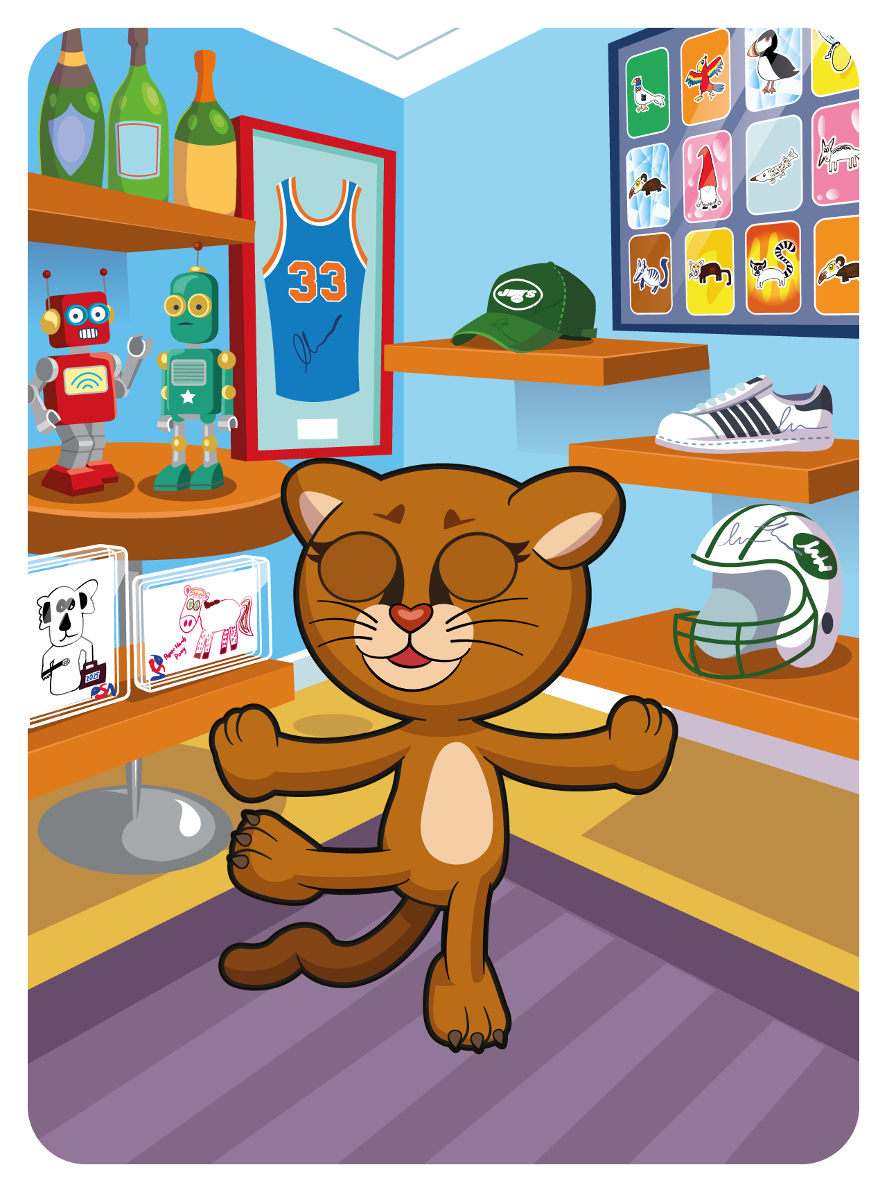 Gary Vaynerchuk - VeeFriends Series 2 - Consistent Cougar #31881 - NFT # 31881