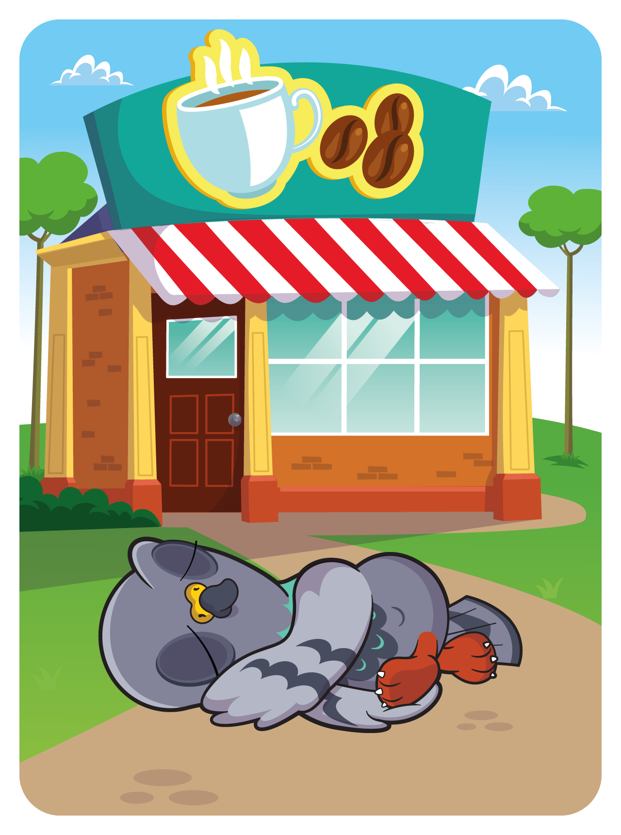 Gary Vaynerchuk - VeeFriends Series 2 - Perspective Pigeon #31892 - NFT # 31892