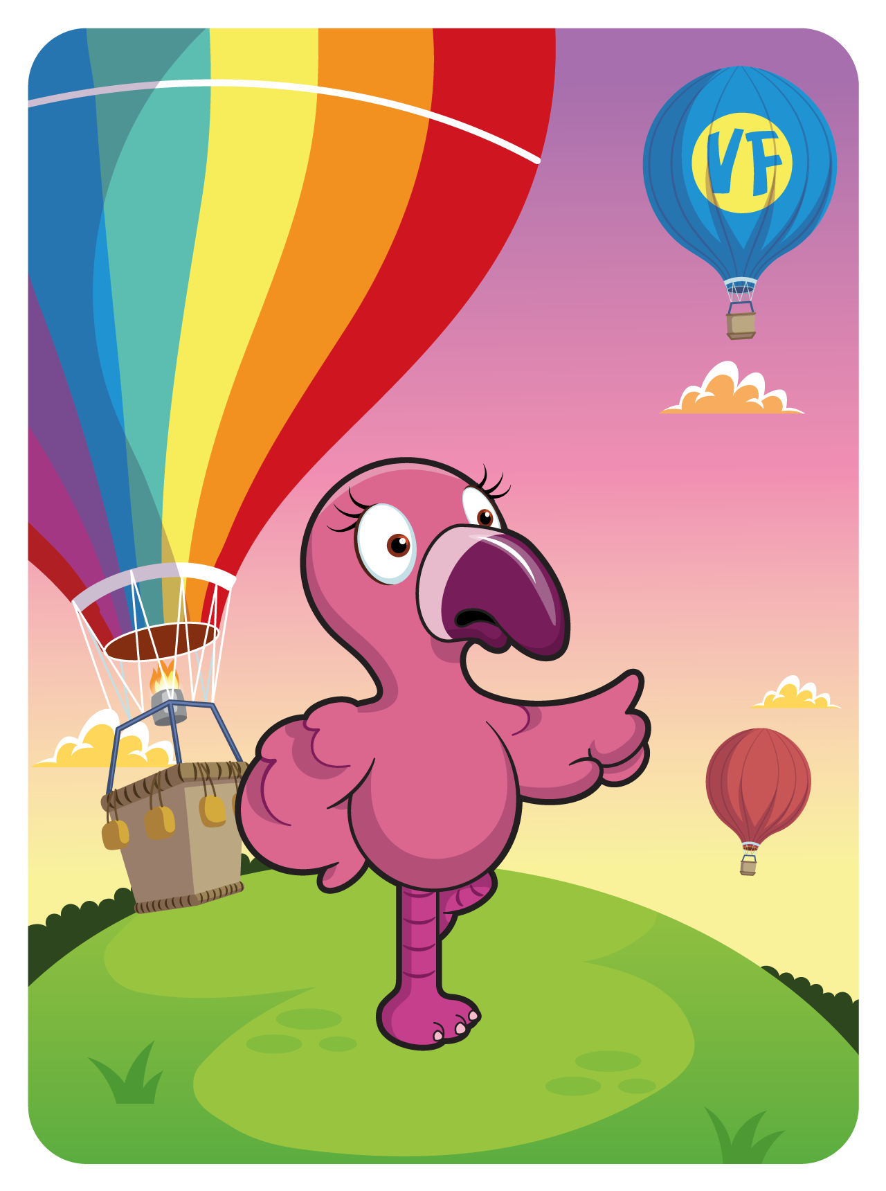 Gary Vaynerchuk - VeeFriends Series 2 - Forthright Flamingo #31919 - NFT # 31919