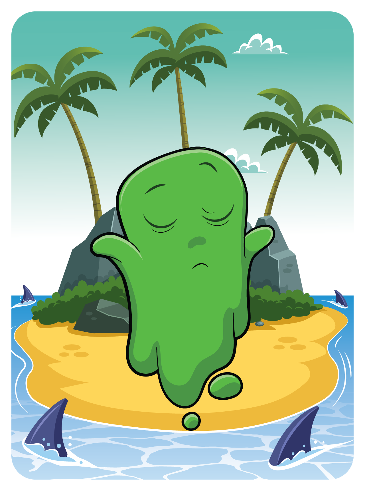 Gary Vaynerchuk - VeeFriends Series 2 - Stoic Slime #31980 - NFT # 31980