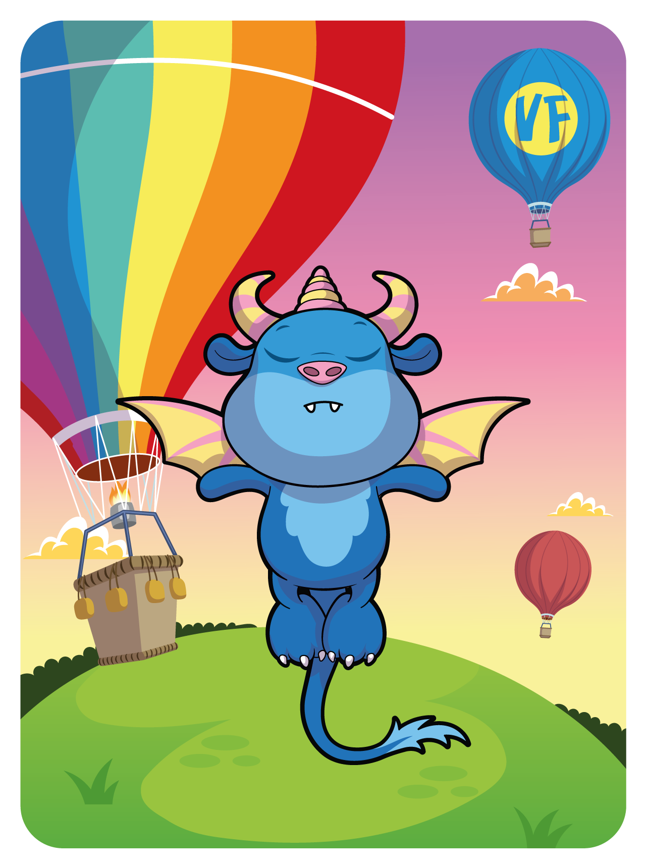 Gary Vaynerchuk - VeeFriends Series 2 - Thoughtful Three Horned Harpik #32069 - NFT # 32069