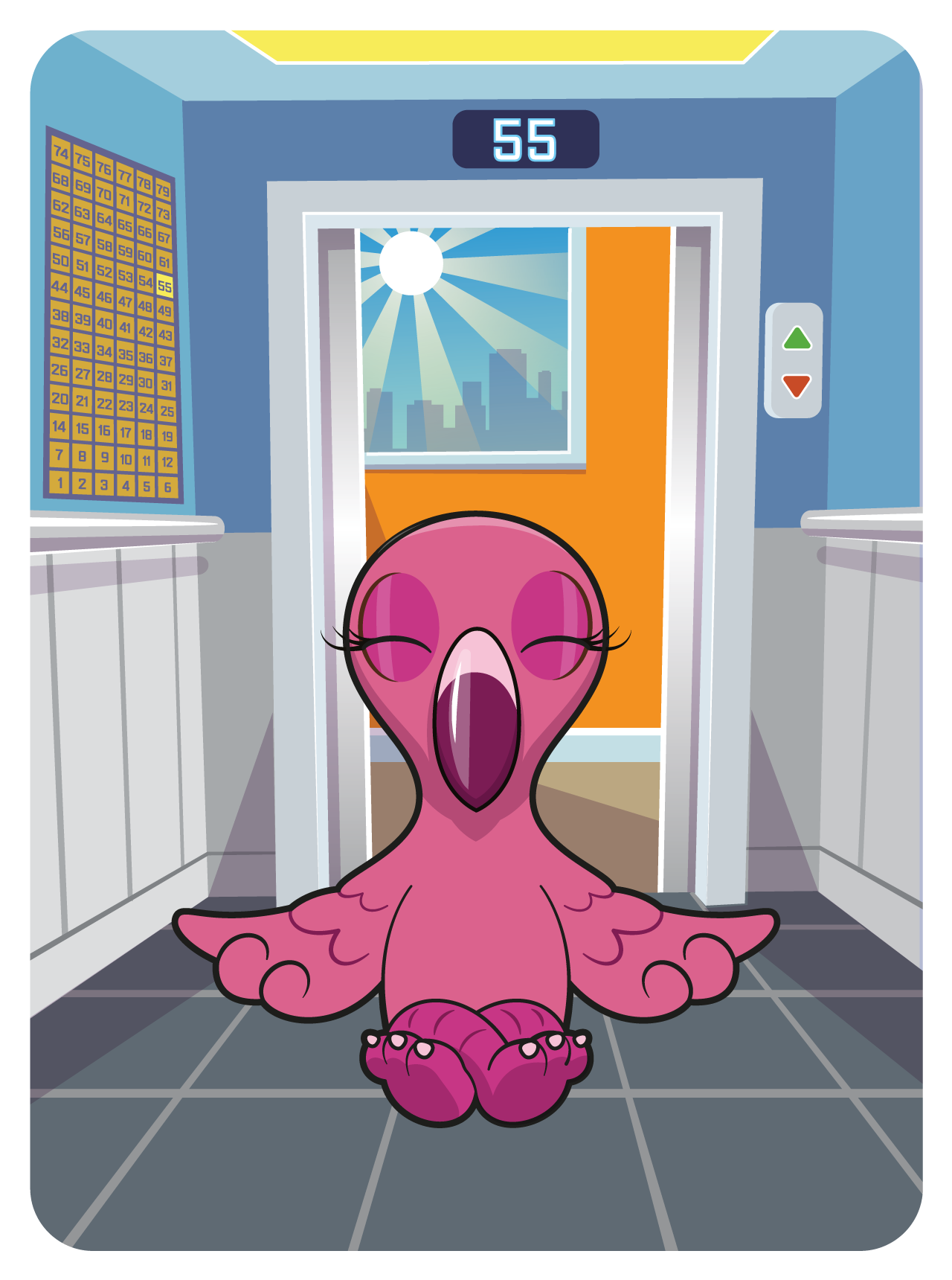 Gary Vaynerchuk - VeeFriends Series 2 - Forthright Flamingo #32373 - NFT # 32373