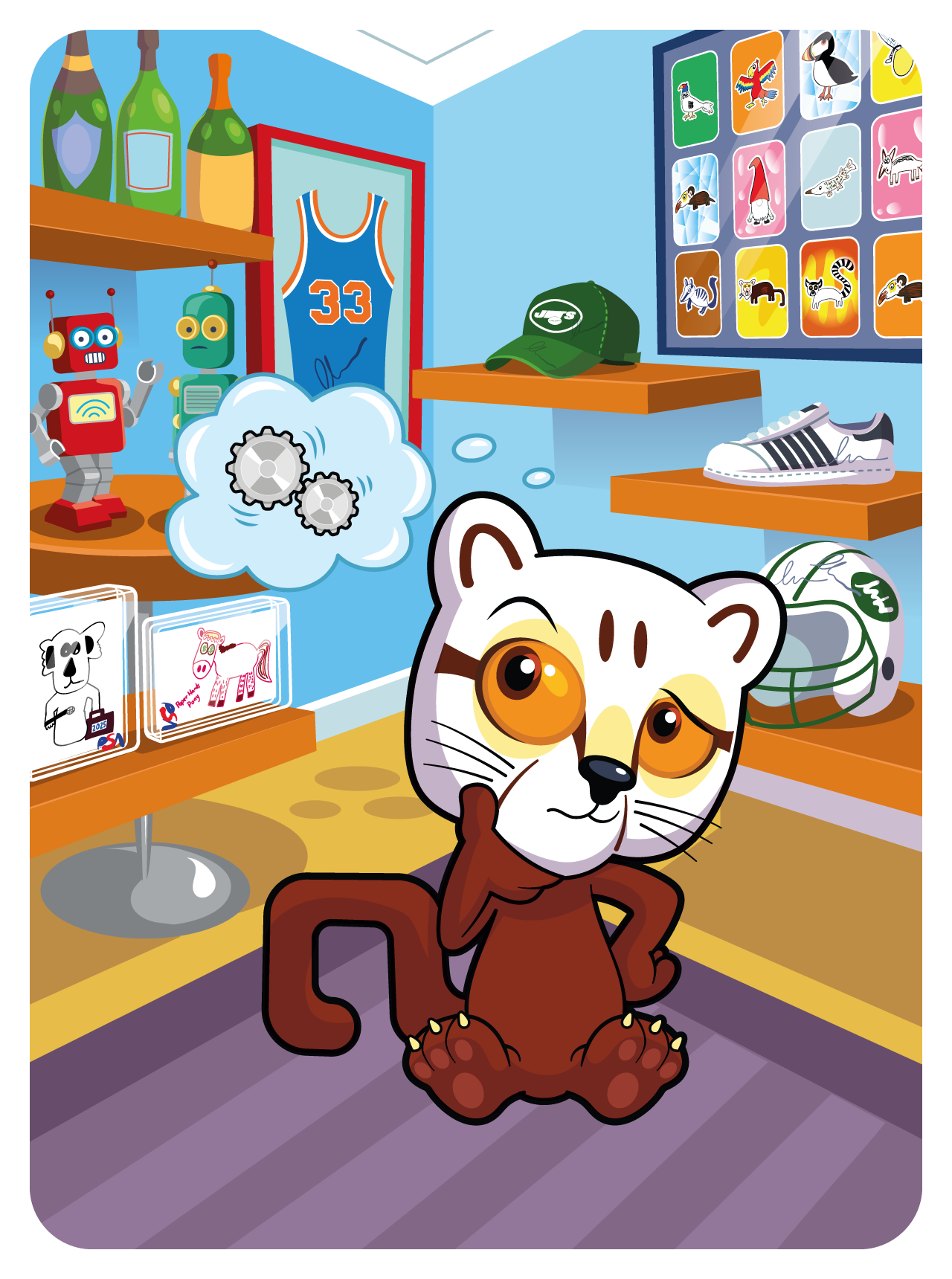 Gary Vaynerchuk - VeeFriends Series 2 - Perceptive Puma #32562 - NFT # 32562