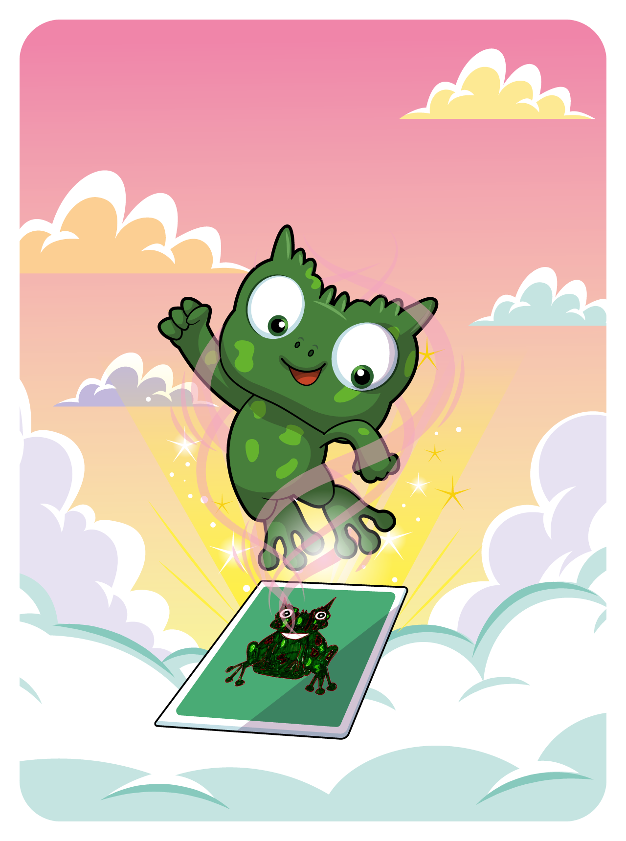 Forgiving Horned Frog #3262