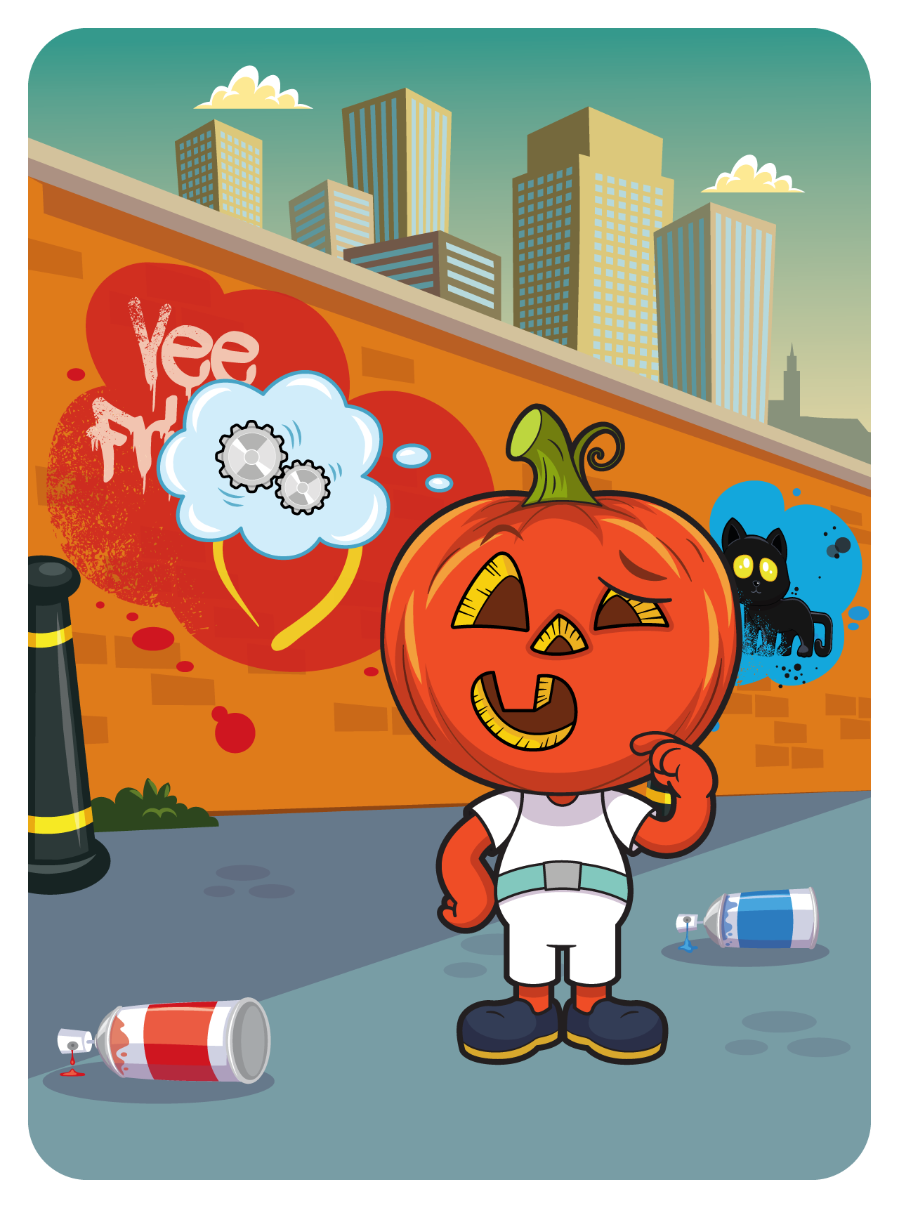 Gary Vaynerchuk - VeeFriends Series 2 - Jolly Jack-O #32623 - NFT # 32623