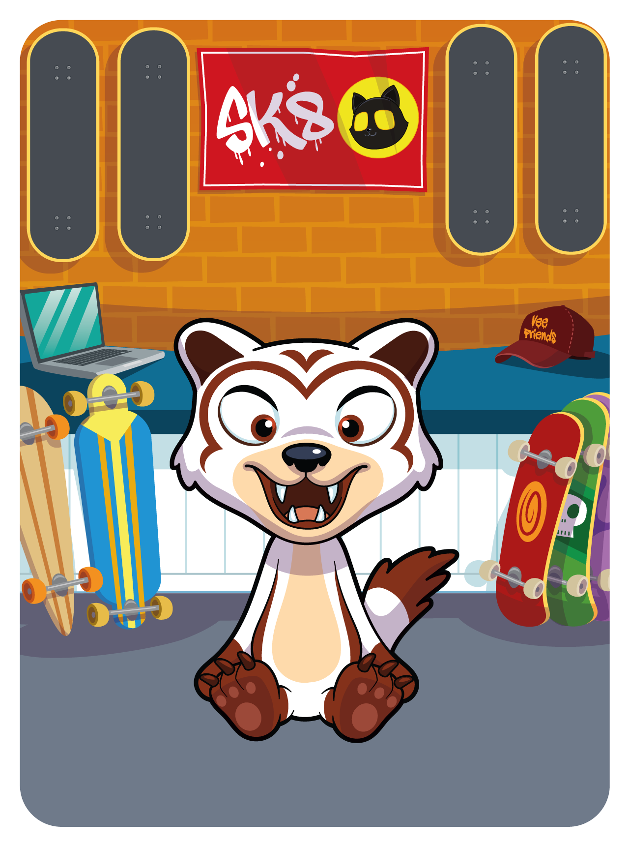 Gary Vaynerchuk - VeeFriends Series 2 - Warm Wolverine #32625 - NFT # 32625