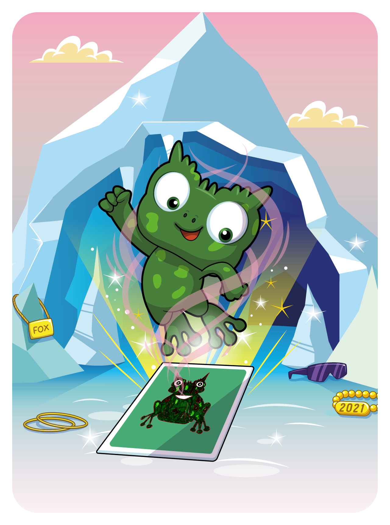 Forgiving Horned Frog #3270