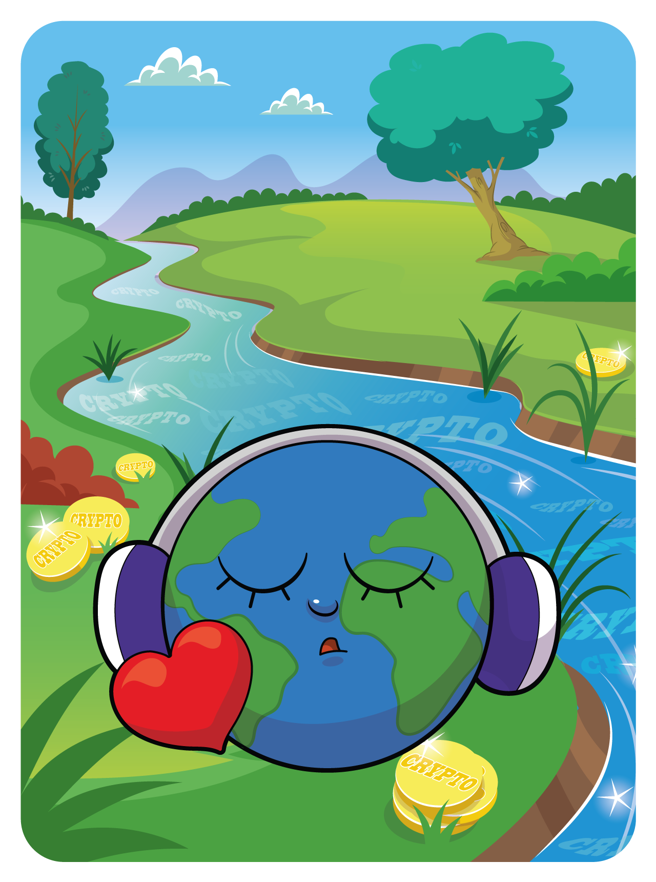 Gary Vaynerchuk - VeeFriends Series 2 - The World Has Plenty Of Love Start Listening To It #32714 - NFT # 32714