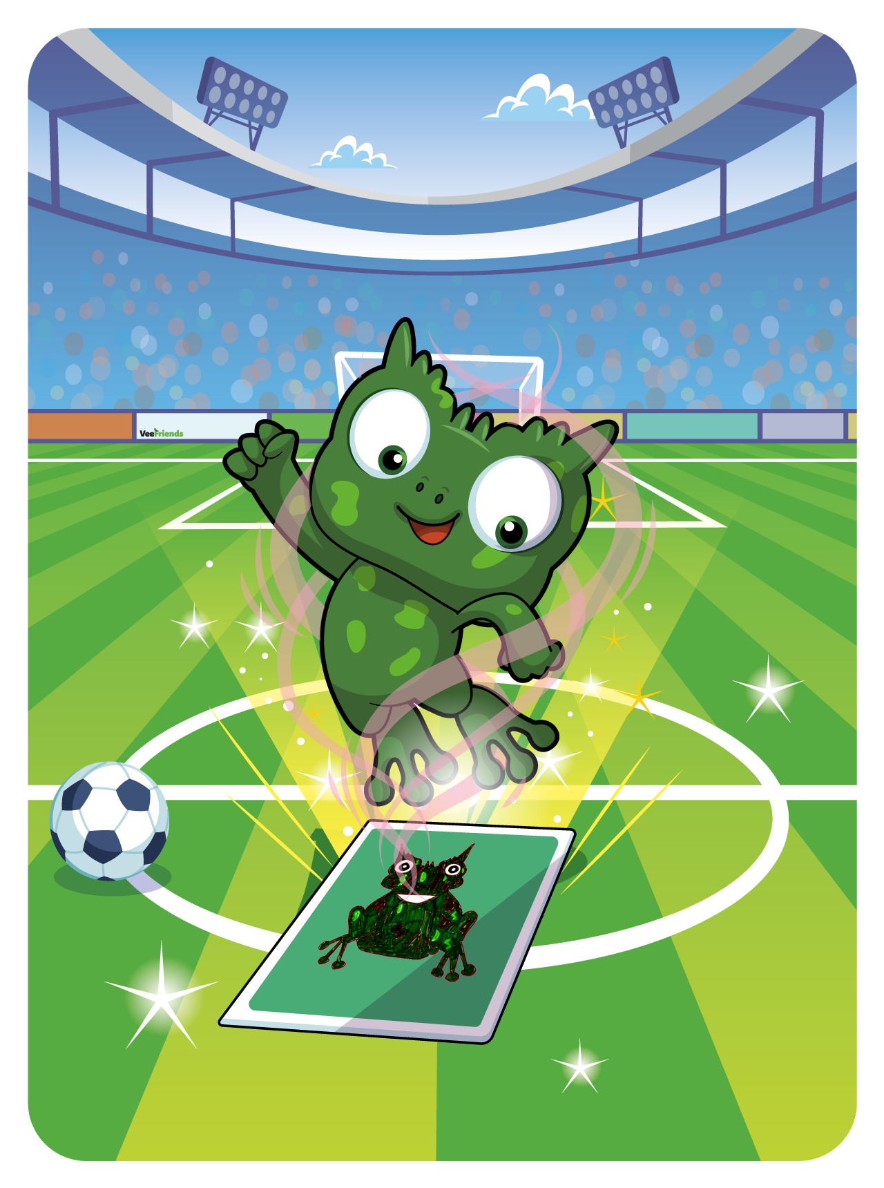 Gary Vaynerchuk - VeeFriends Series 2 - Forgiving Horned Frog #3289 - NFT # 3289