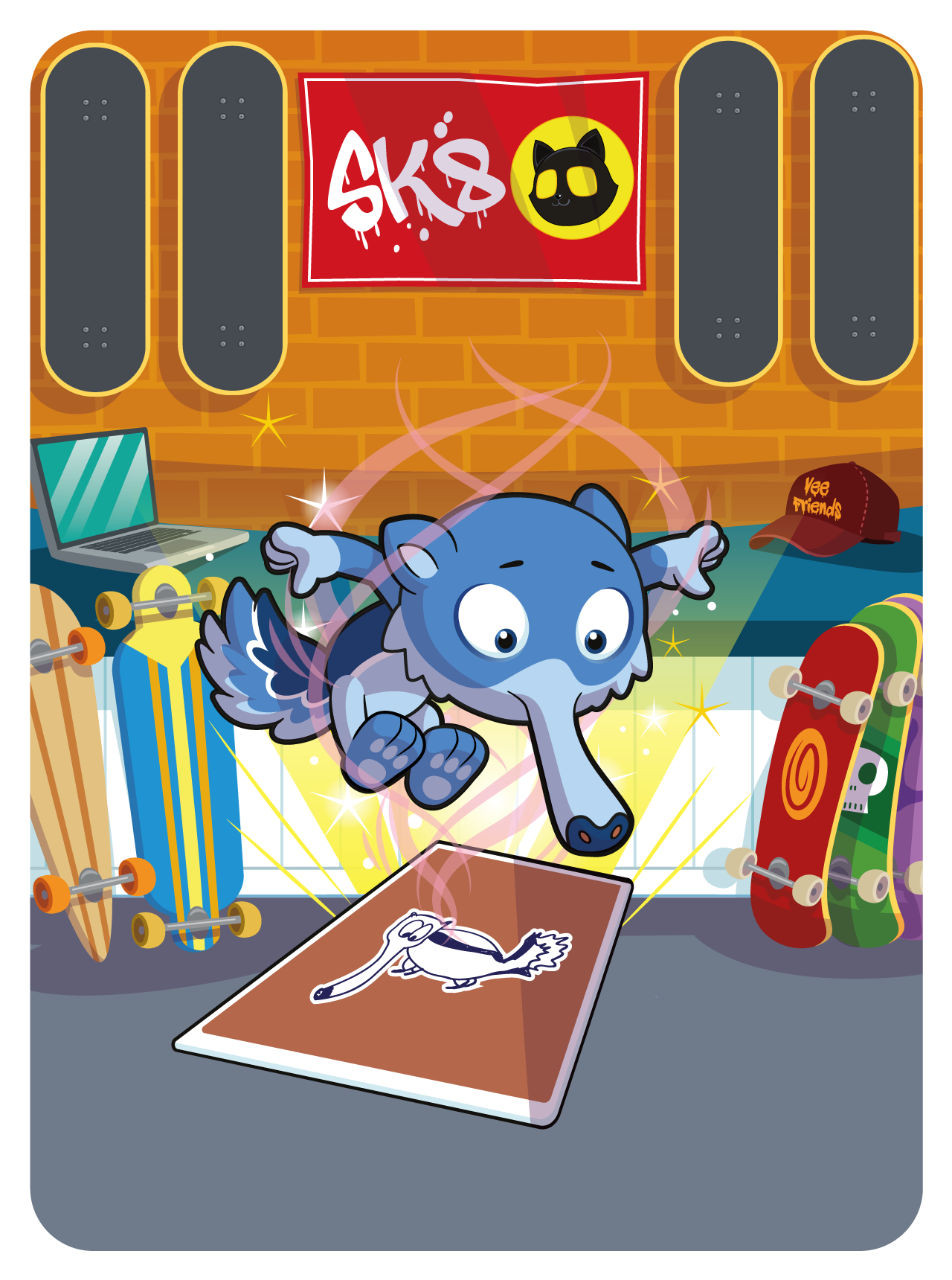 Gary Vaynerchuk - VeeFriends Series 2 - Accountable Anteater #329 - NFT # 329