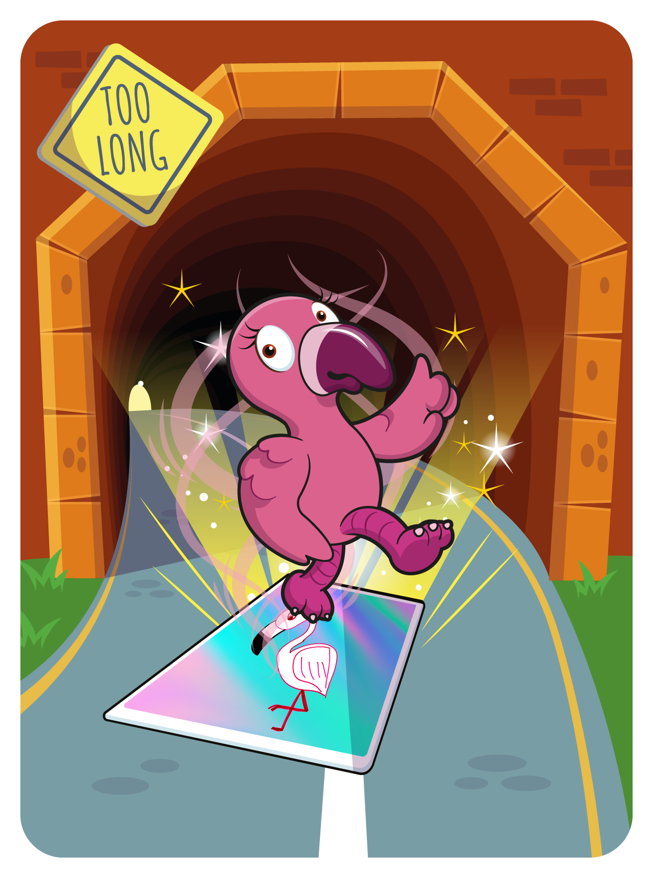 Gary Vaynerchuk - VeeFriends Series 2 - Forthright Flamingo #3296 - NFT # 3296