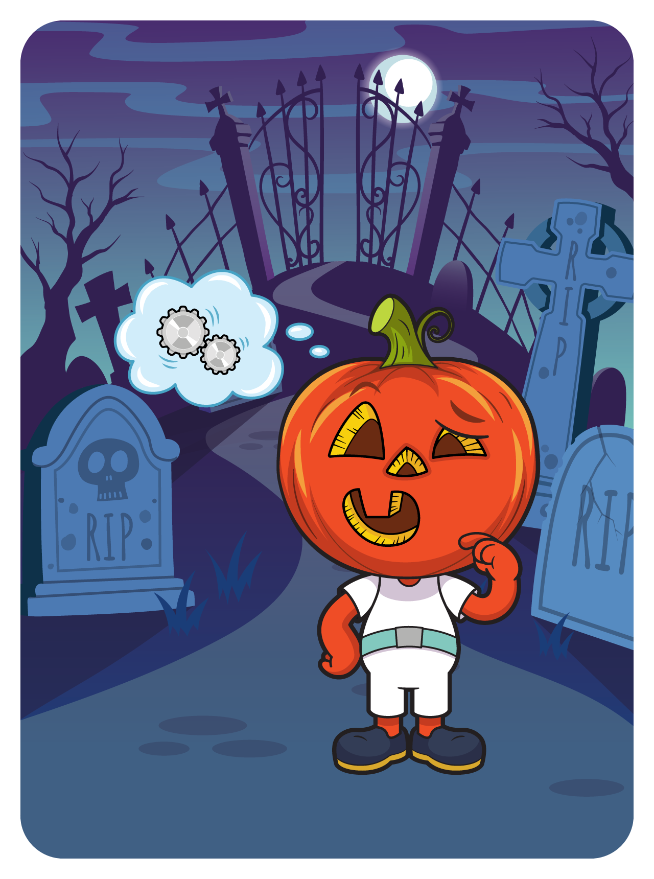 Gary Vaynerchuk - VeeFriends Series 2 - Jolly Jack-O #32990 - NFT # 32990