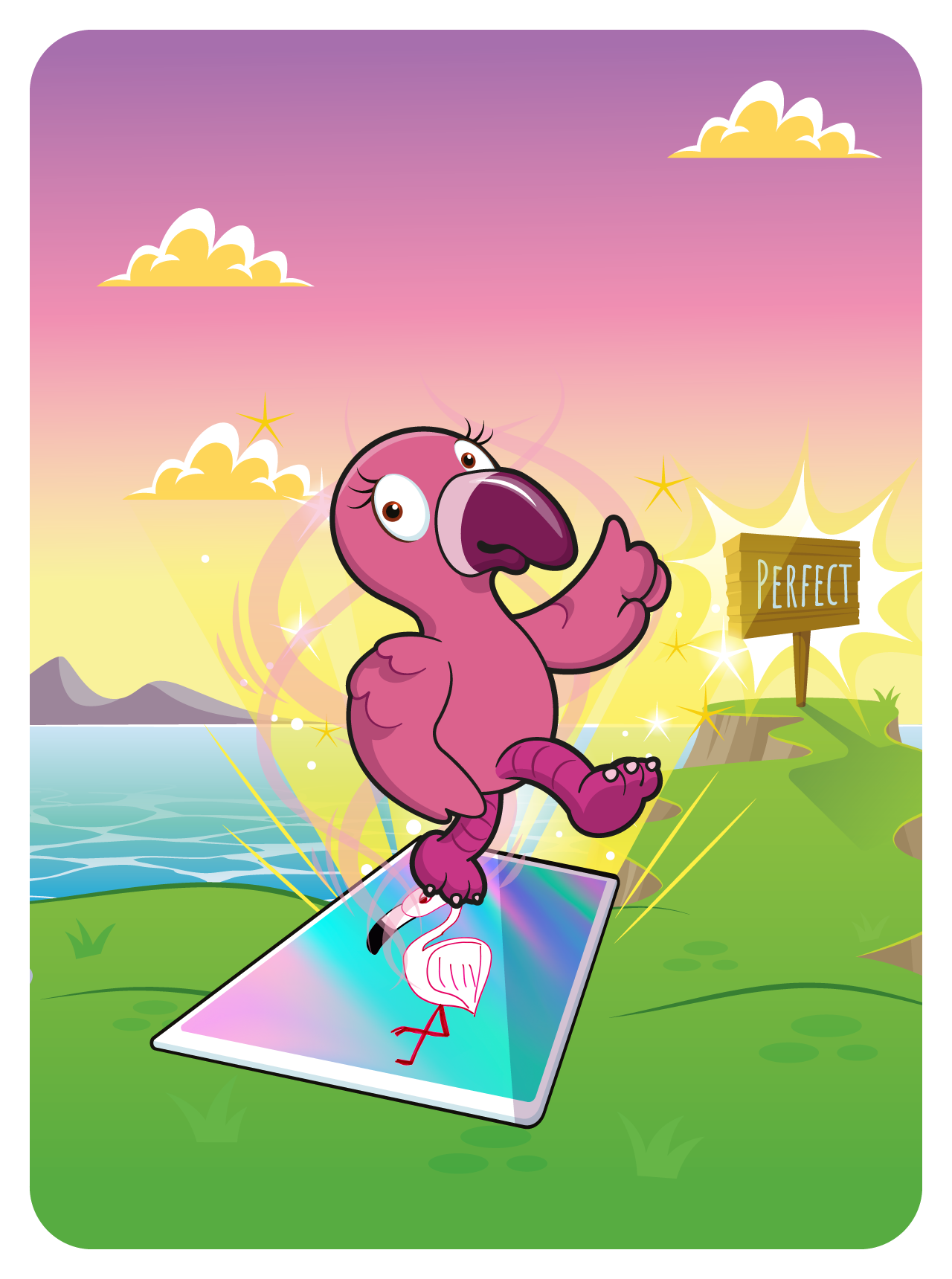 Gary Vaynerchuk - VeeFriends Series 2 - Forthright Flamingo #3300 - NFT # 3300