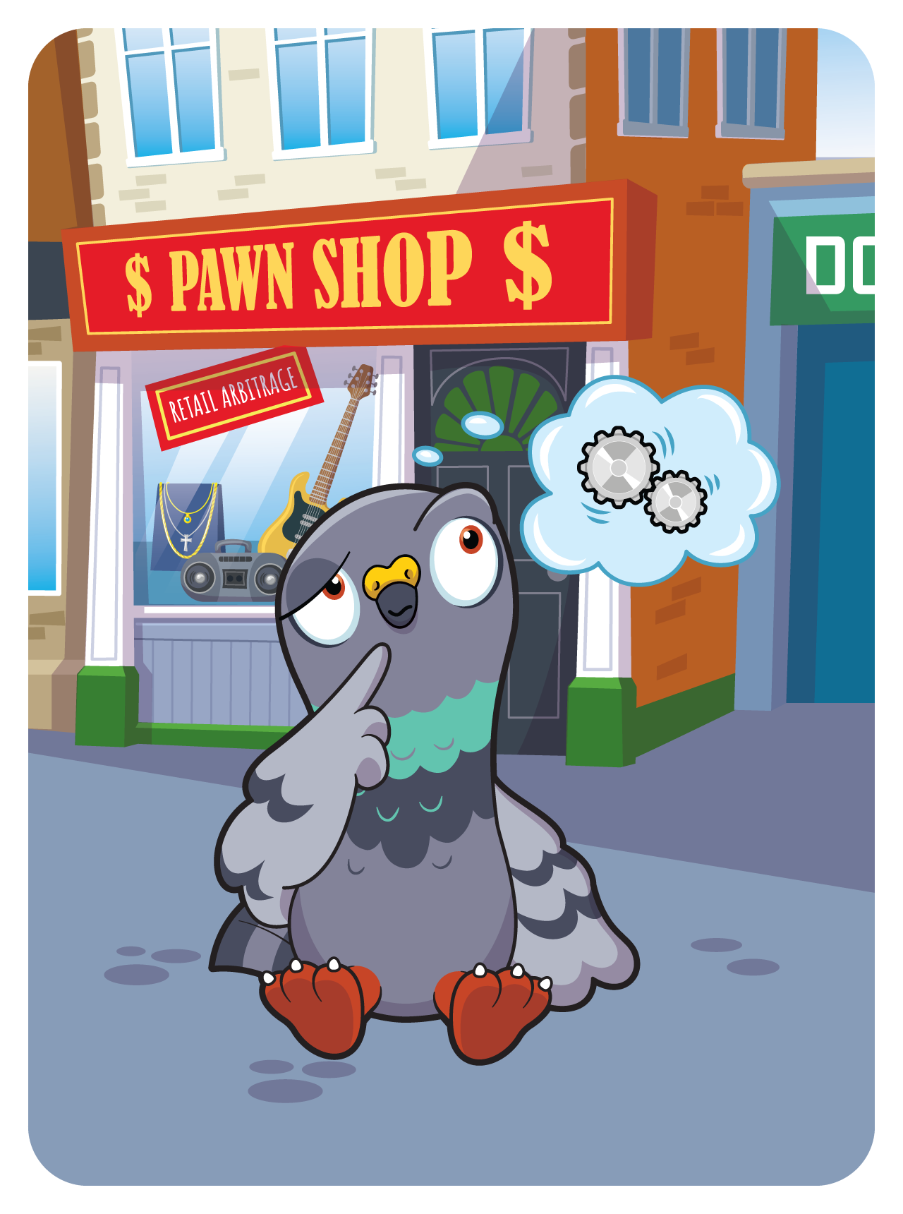 Gary Vaynerchuk - VeeFriends Series 2 - Perspective Pigeon #33003 - NFT # 33003