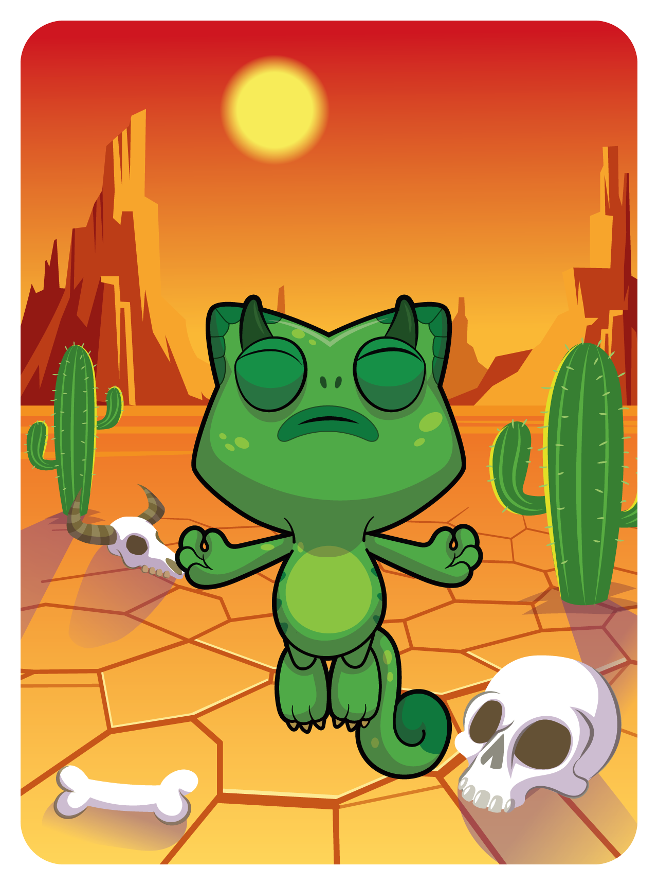 Gary Vaynerchuk - VeeFriends Series 2 - Charismatic Chameleon #33043 - NFT # 33043