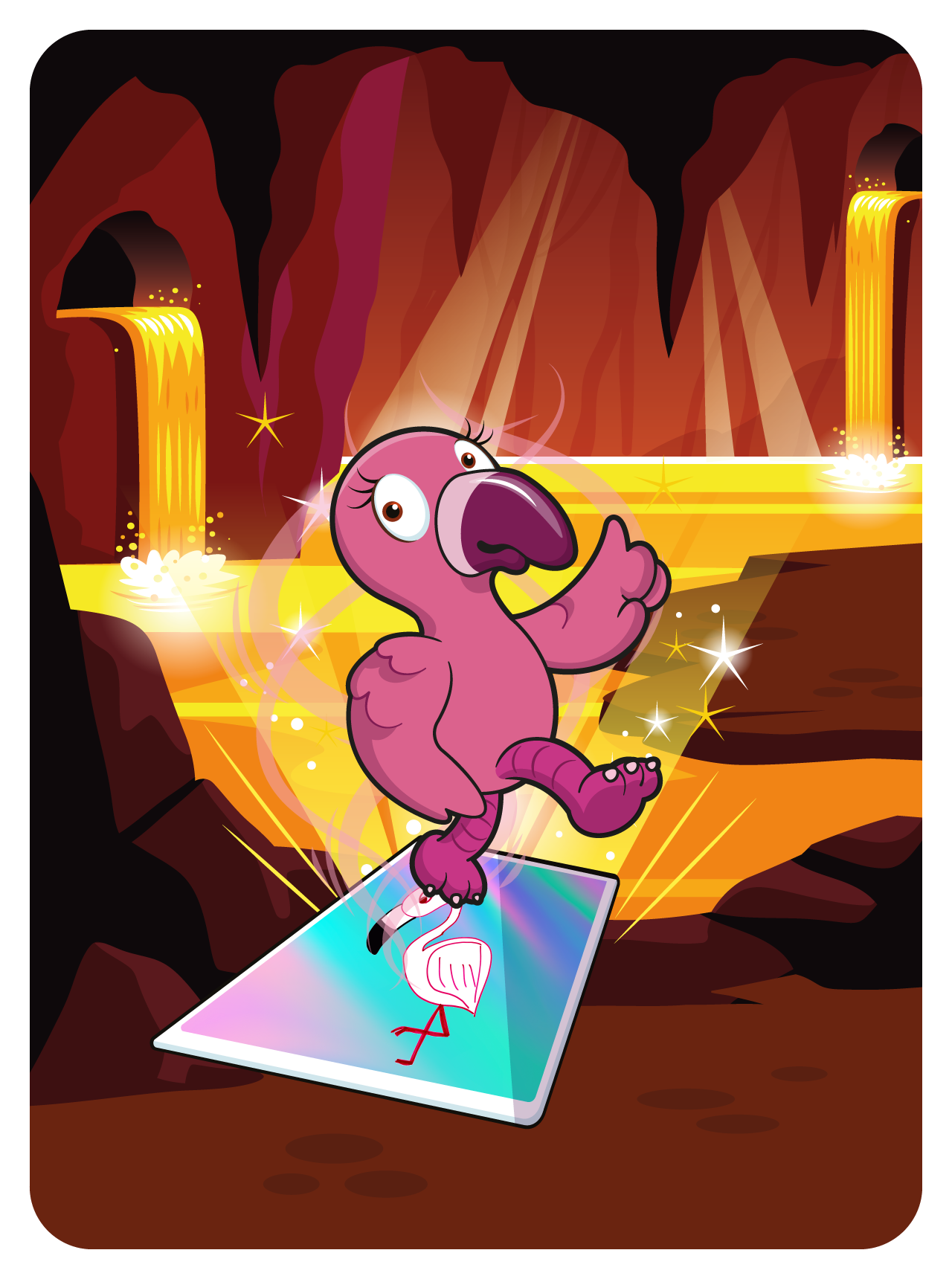 Gary Vaynerchuk - VeeFriends Series 2 - Forthright Flamingo #3305 - NFT # 3305