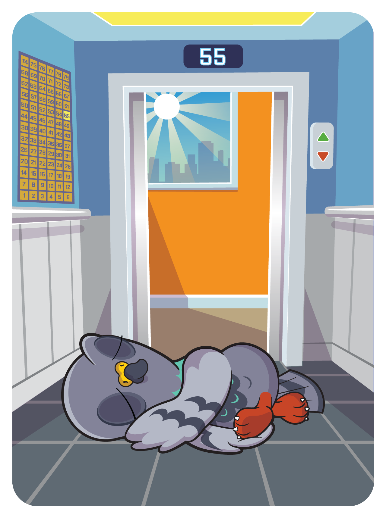 Gary Vaynerchuk - VeeFriends Series 2 - Perspective Pigeon #33136 - NFT # 33136