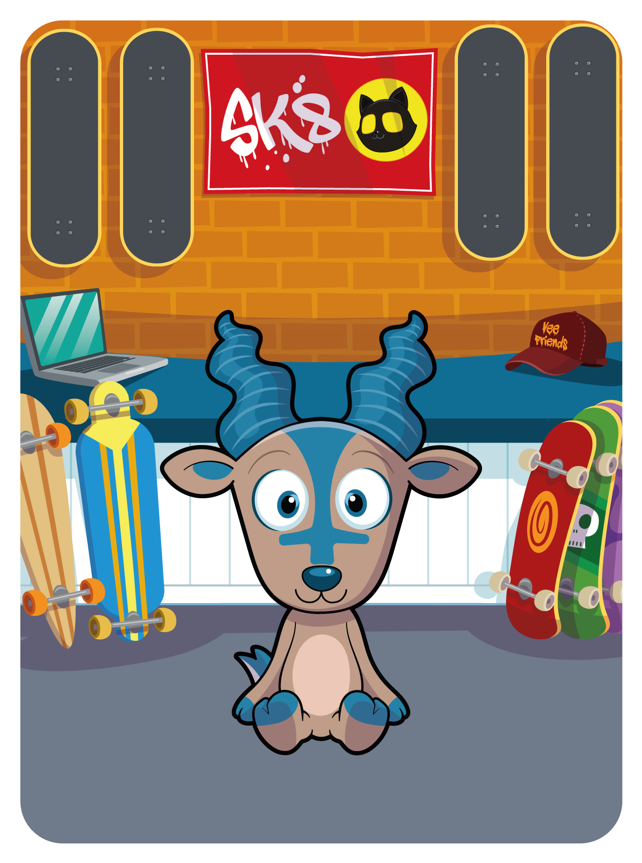 Gary Vaynerchuk - VeeFriends Series 2 - Kind Kudu #33176 - NFT # 33176