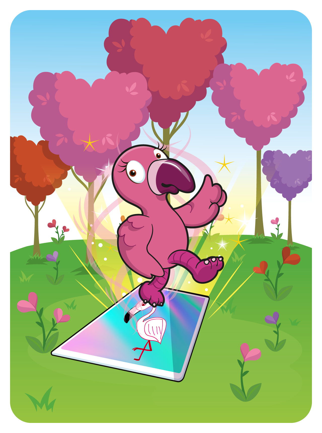 Gary Vaynerchuk - VeeFriends Series 2 - Forthright Flamingo #3330 - NFT # 3330