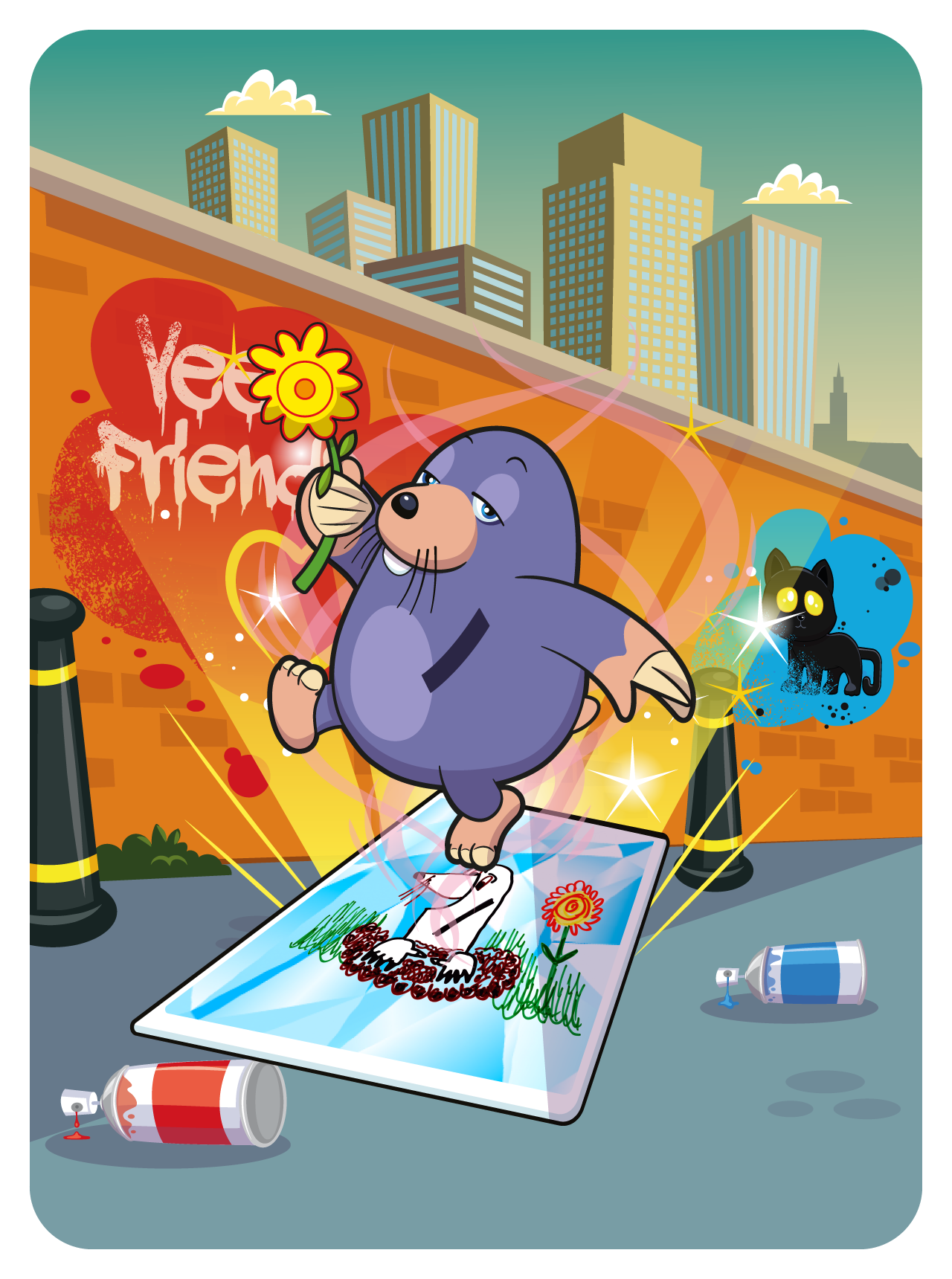 Gary Vaynerchuk - VeeFriends Series 2 - Fuck You Monday Mole #3347 - NFT # 3347