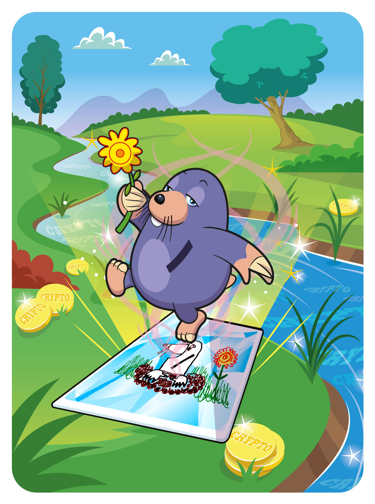 Gary Vaynerchuk - VeeFriends Series 2 - Fuck You Monday Mole #3348 - NFT # 3348