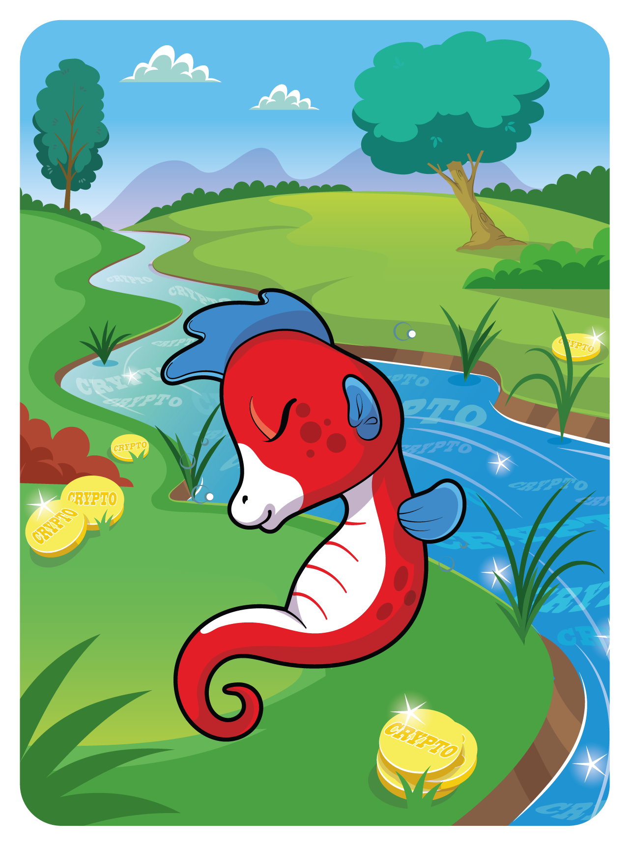 Gary Vaynerchuk - VeeFriends Series 2 - Spontaneous Seahorse #33663 - NFT # 33663