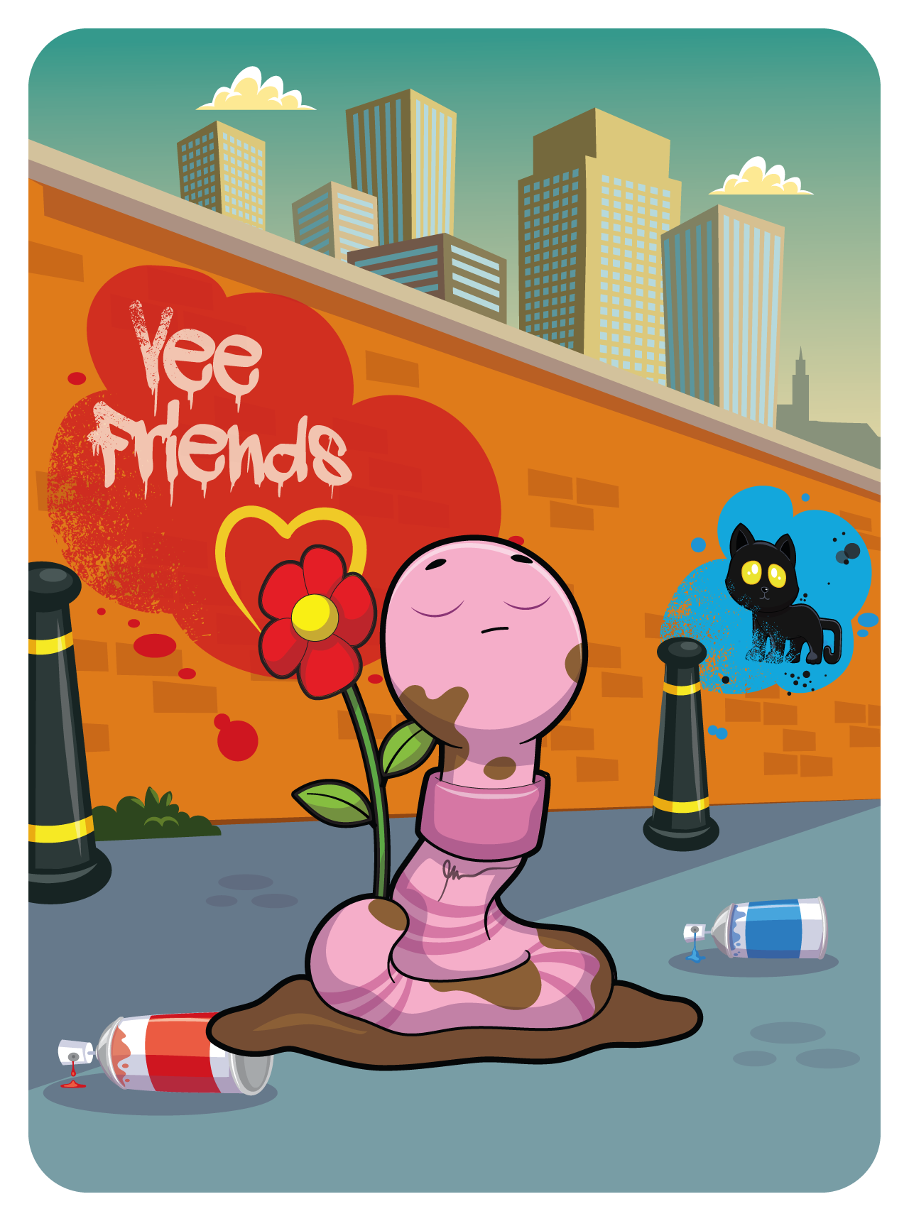 Gary Vaynerchuk - VeeFriends Series 2 - Tough To Beat A Worm From The Dirt! #33727 - NFT # 33727