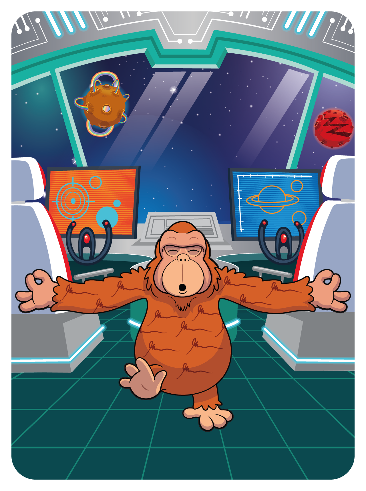 Gary Vaynerchuk - VeeFriends Series 2 - Offense Oriented Orangutan #33848 - NFT # 33848