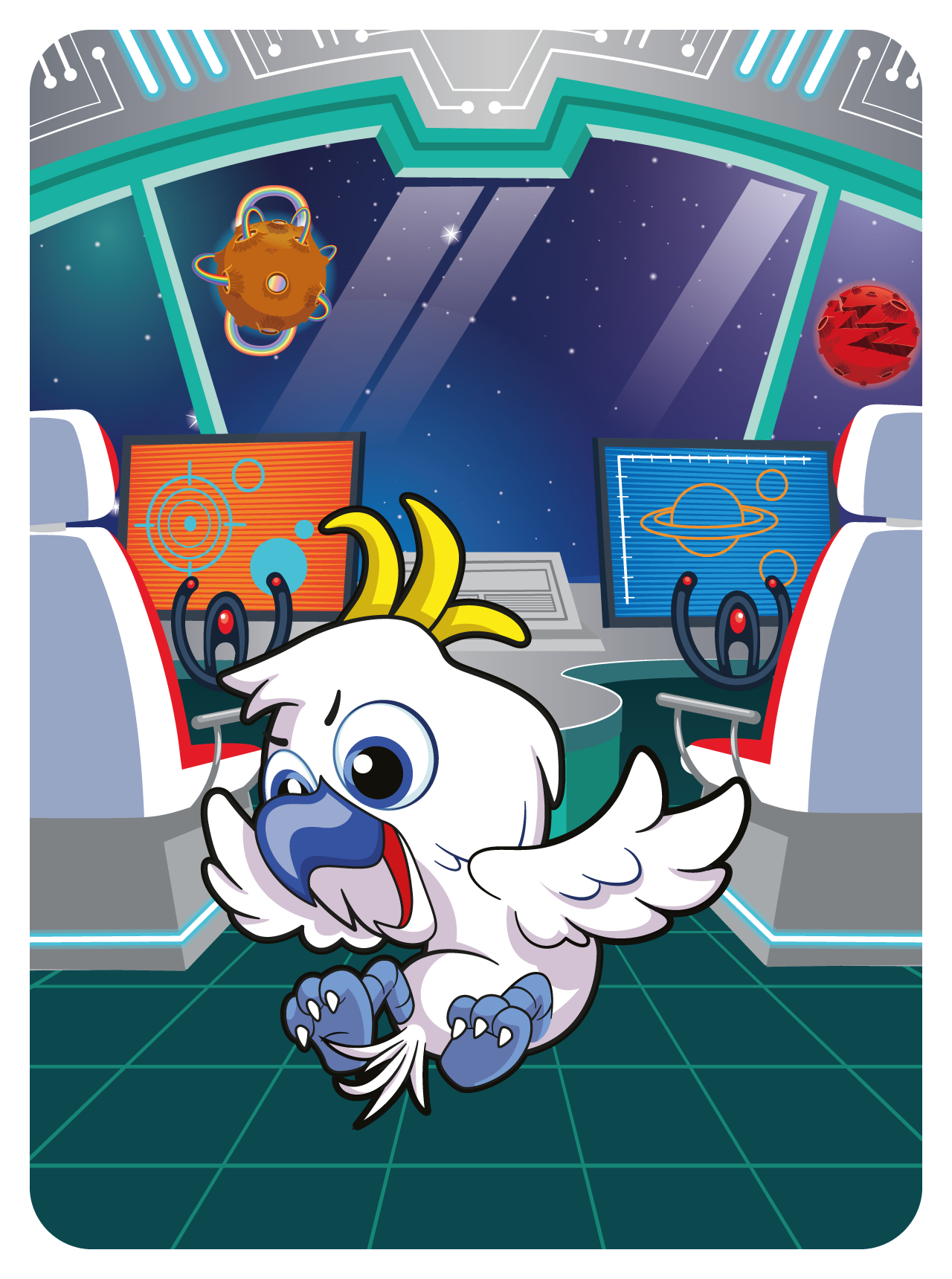 Gary Vaynerchuk - VeeFriends Series 2 - Courageous Cockatoo #33885 - NFT # 33885