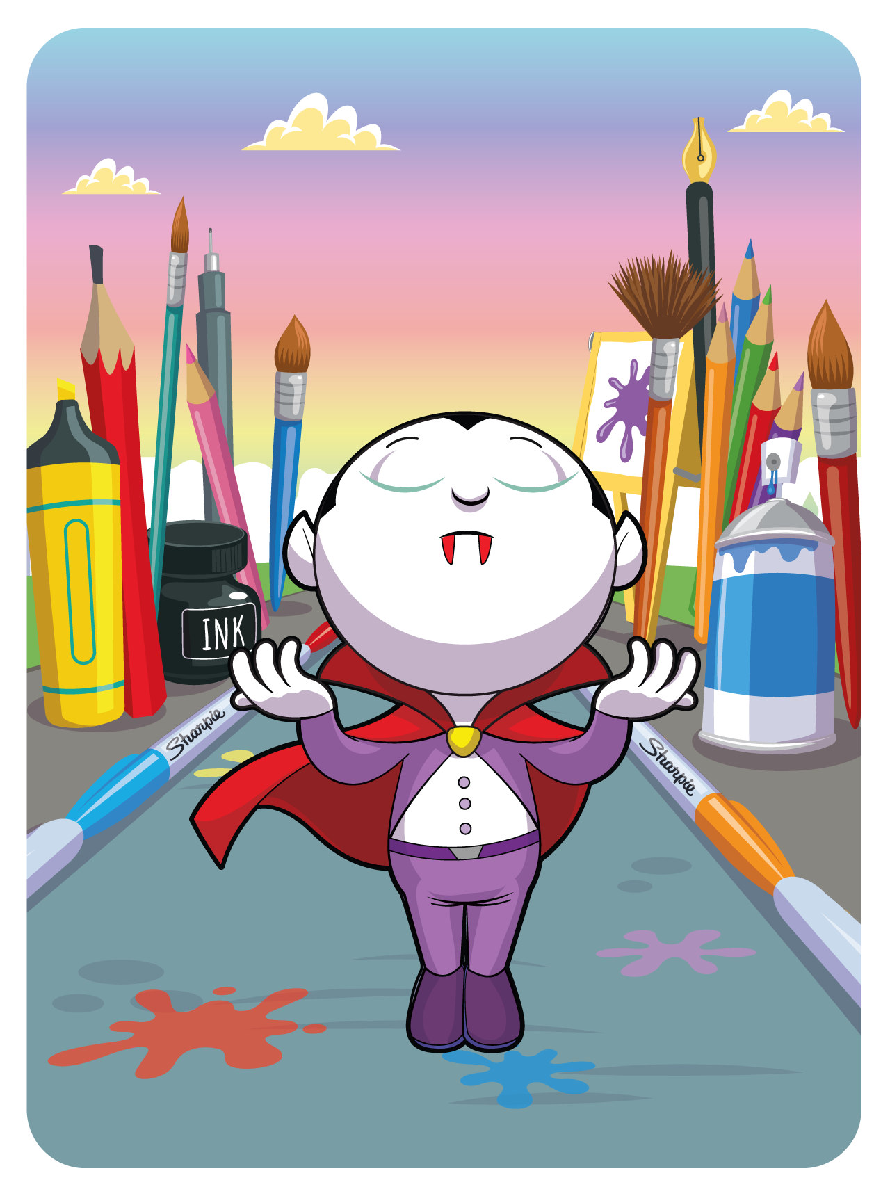 Gary Vaynerchuk - VeeFriends Series 2 - Vibe'n Vampire #33911 - NFT # 33911