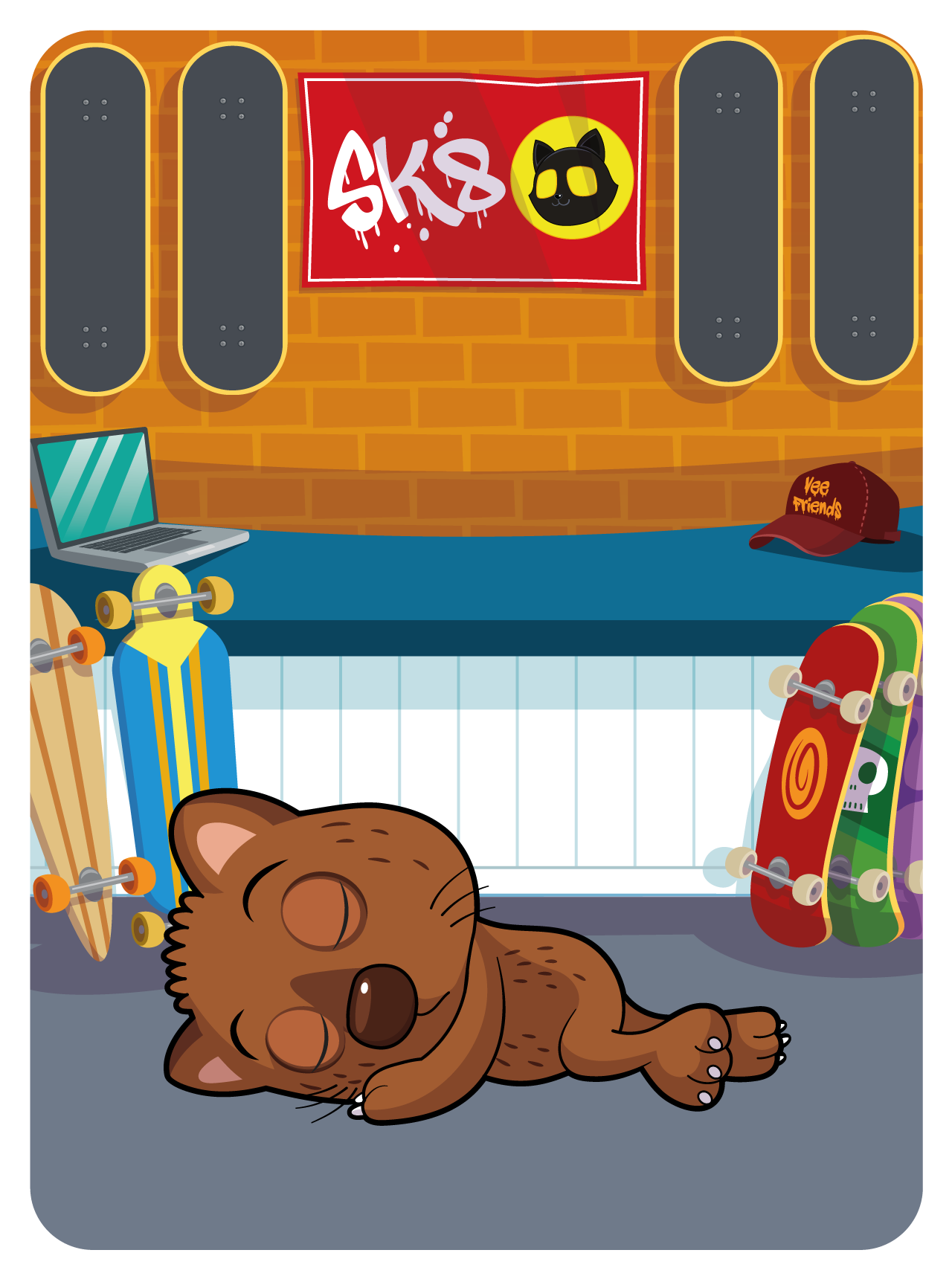 Gary Vaynerchuk - VeeFriends Series 2 - Hard-Working Wombat #33920 - NFT # 33920