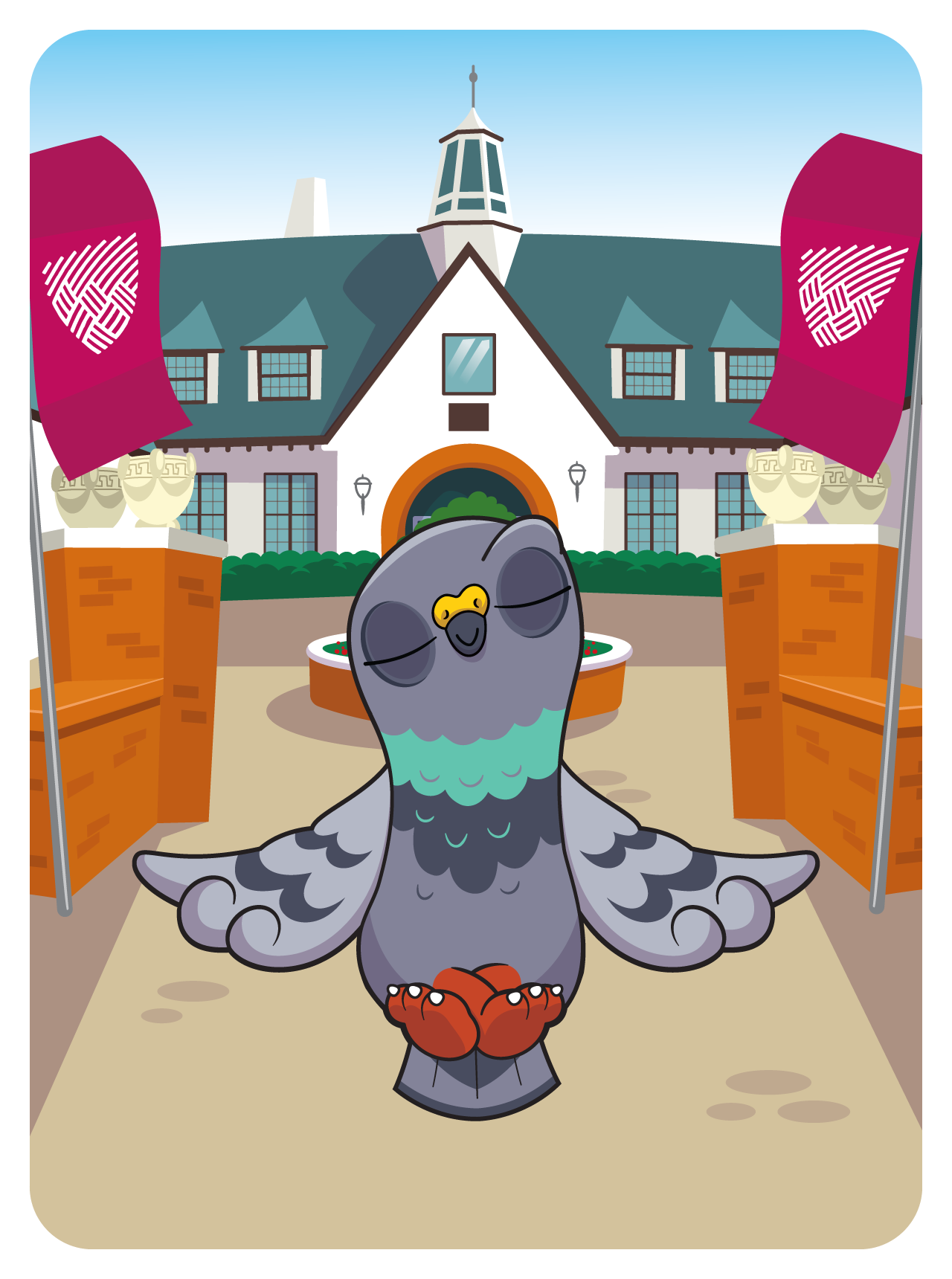 Gary Vaynerchuk - VeeFriends Series 2 - Perspective Pigeon #33955 - NFT # 33955