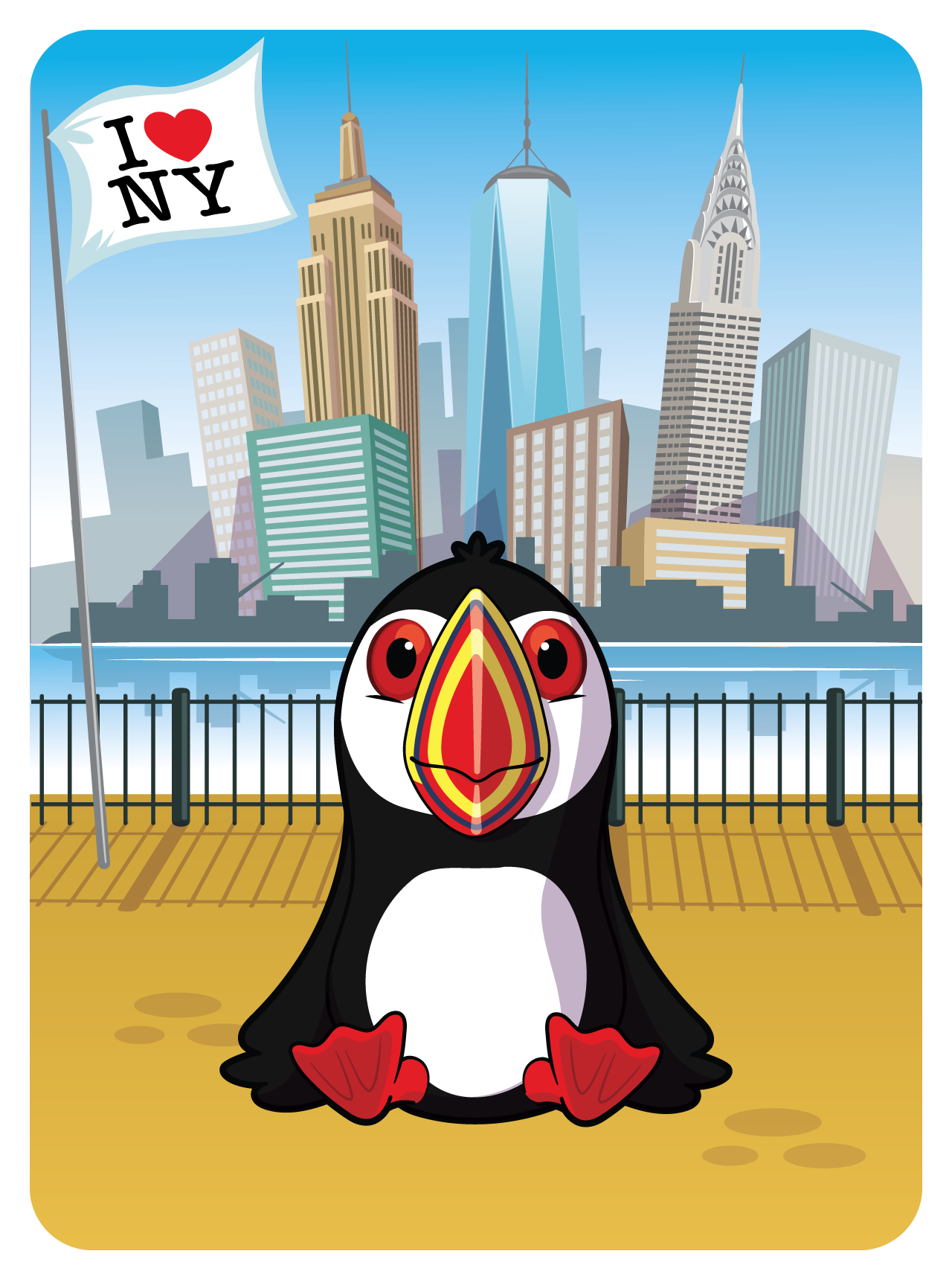 Productive Puffin #33986