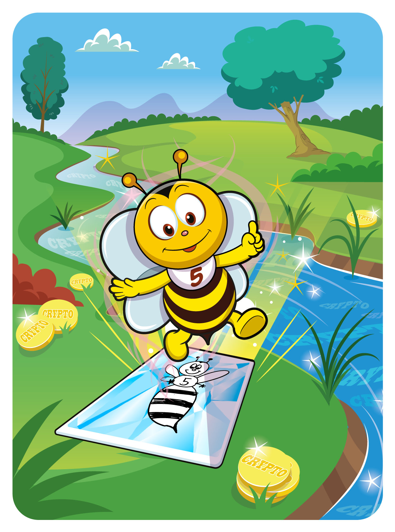 Gary Vaynerchuk - VeeFriends Series 2 - Gary Bee #3401 - NFT # 3401