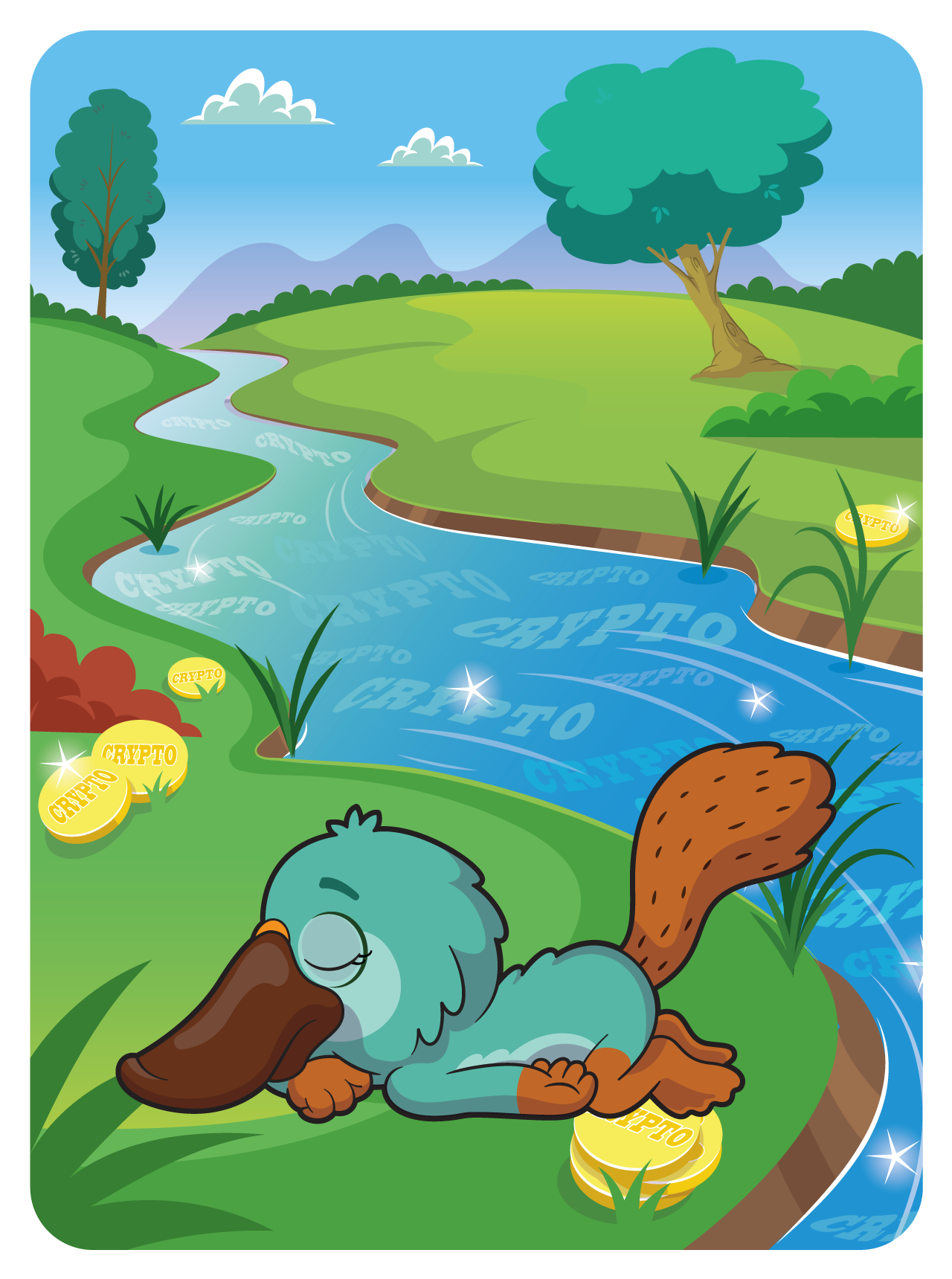 Gary Vaynerchuk - VeeFriends Series 2 - Pleasant Platypus #34086 - NFT # 34086