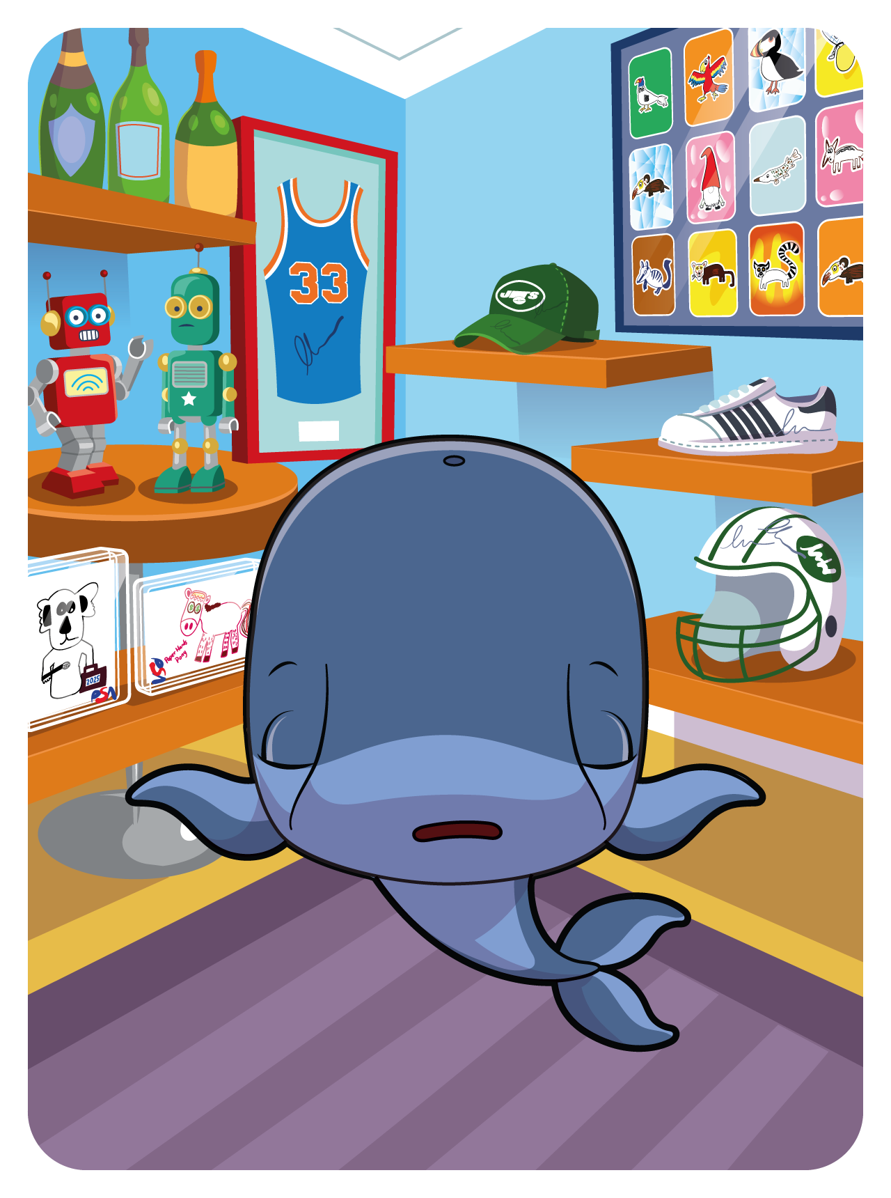 Gary Vaynerchuk - VeeFriends Series 2 - Serious Sperm Whale #34304 - NFT # 34304