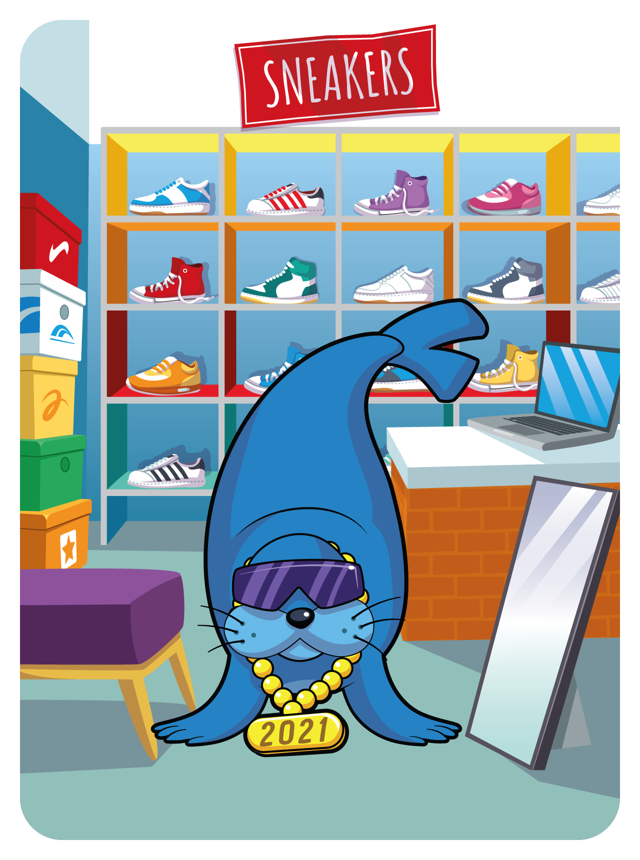 Gary Vaynerchuk - VeeFriends Series 2 - Swaggy Sea Lion #34545 - NFT # 34545