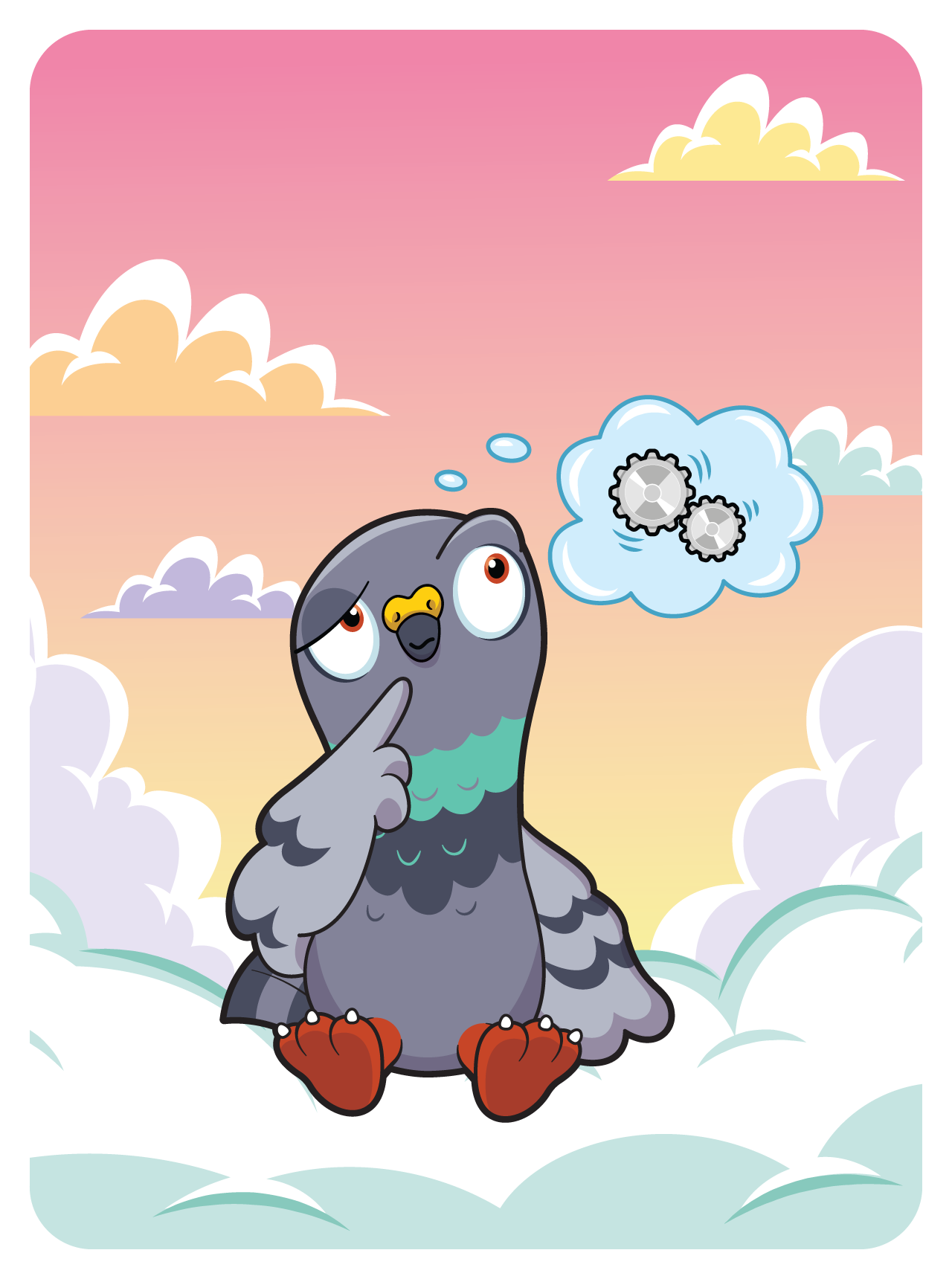Perspective Pigeon #34693