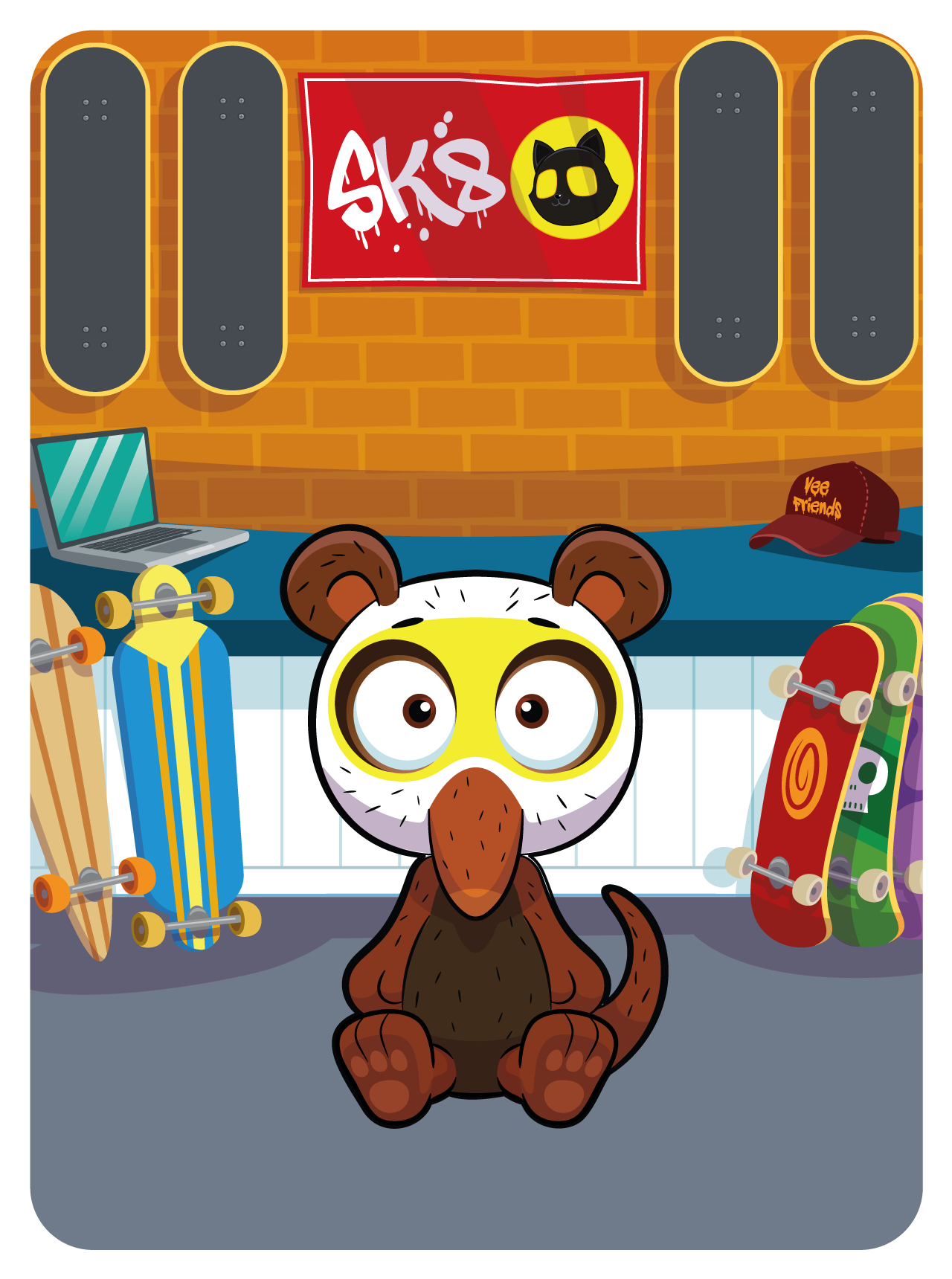 Gary Vaynerchuk - VeeFriends Series 2 - Big Game Bandicoot #34716 - NFT # 34716