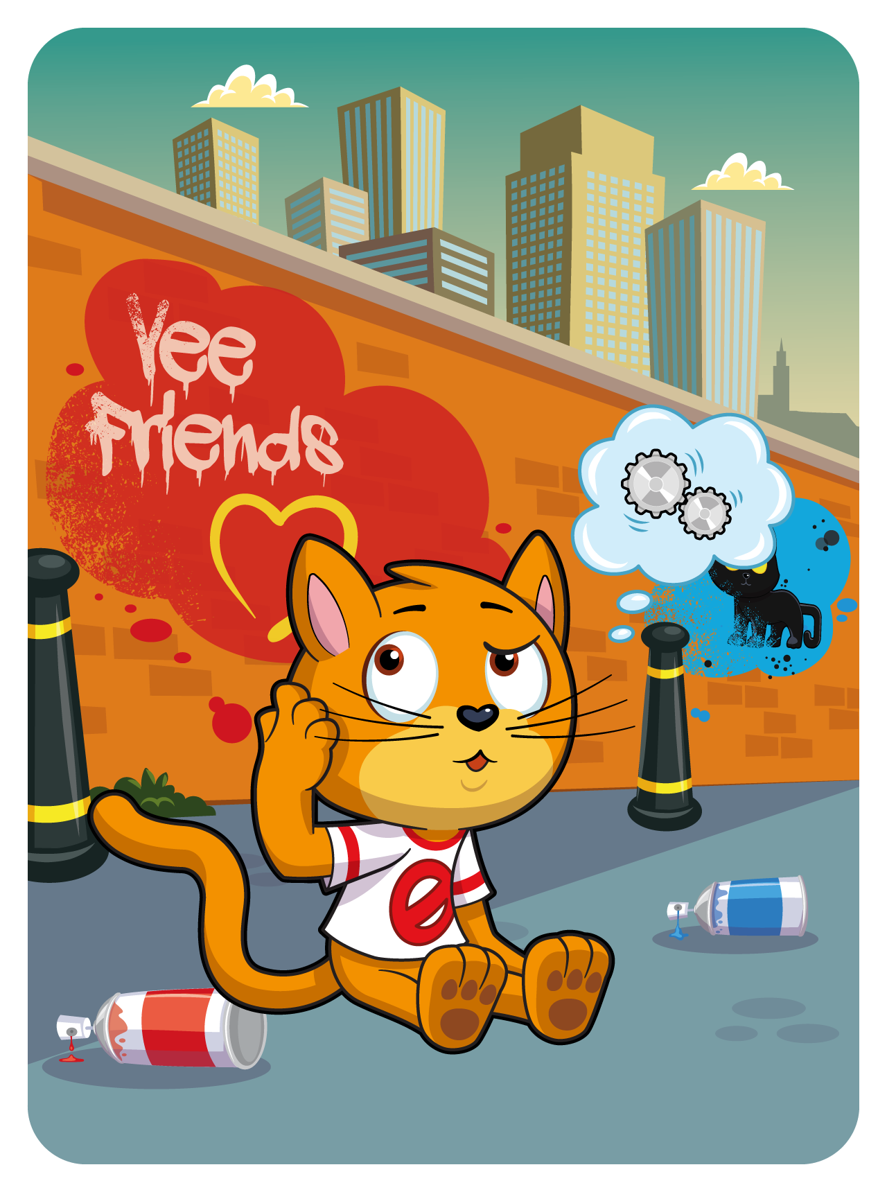 Gary Vaynerchuk - VeeFriends Series 2 - Cynical Cat #34751 - NFT # 34751