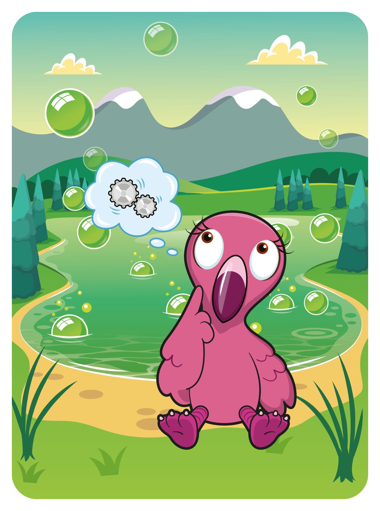 Gary Vaynerchuk - VeeFriends Series 2 - Forthright Flamingo #34774 - NFT # 34774